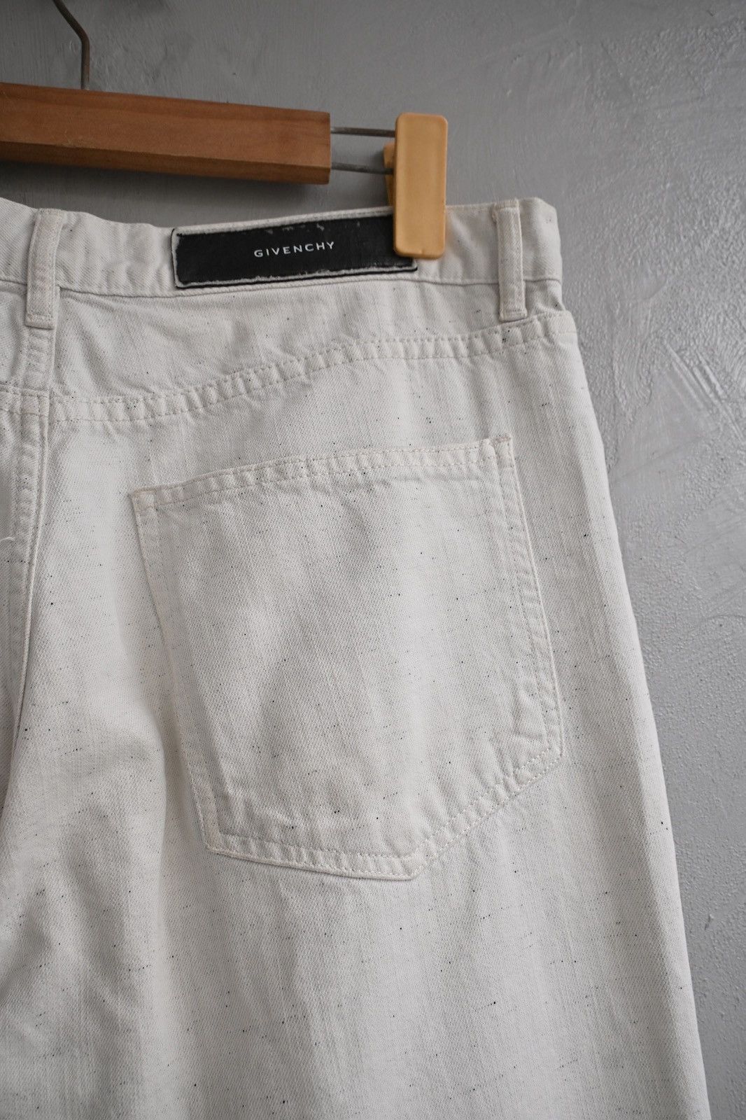 Givenchy Givenchy by Julien Macdonald 2000’s pepper wash denim pant Size US 32 / EU 48 - 10 Thumbnail