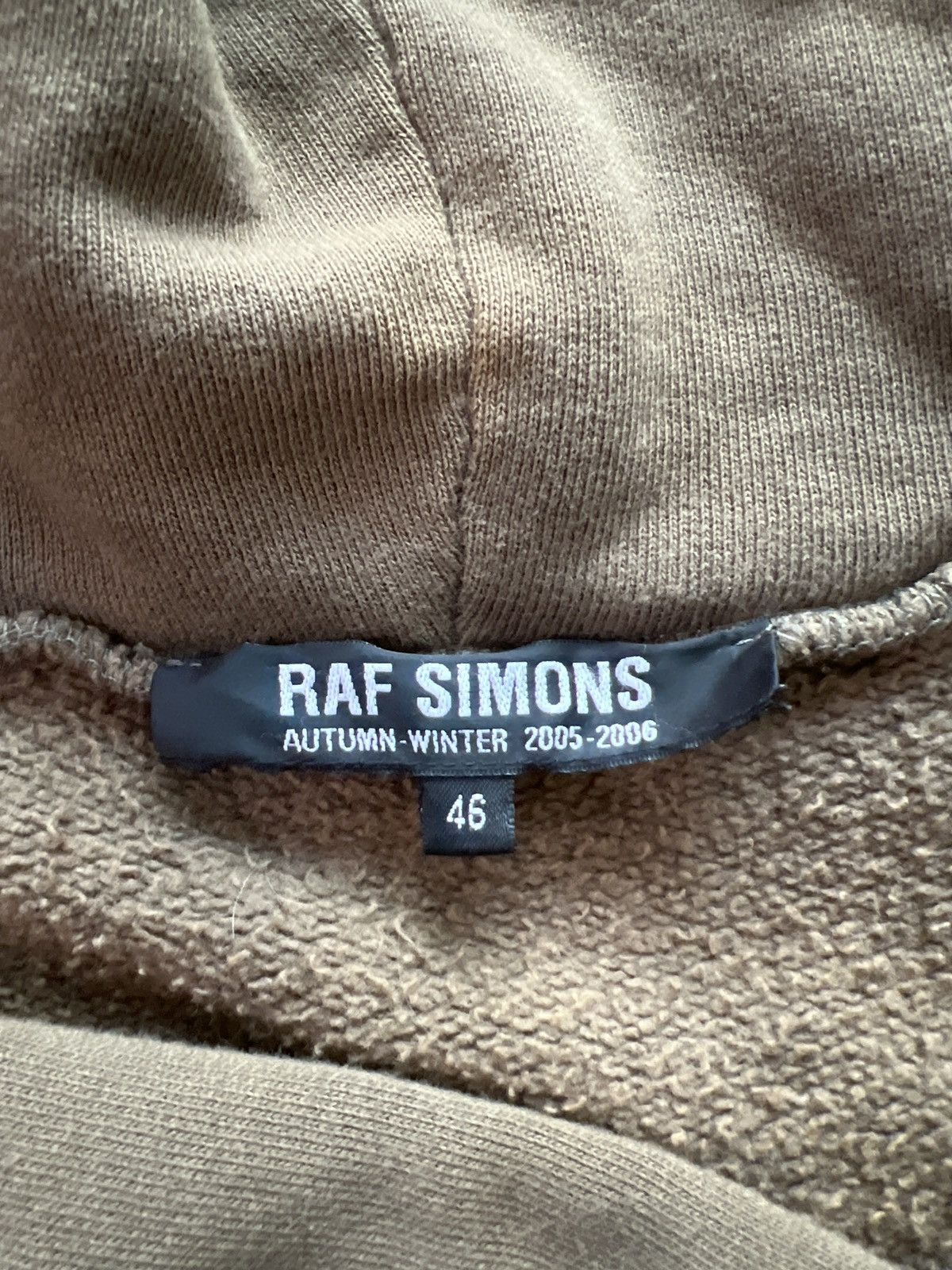 Raf Simons FW05 - “History of My World” All Shadows Hoodie Size US XL / EU 56 / 4 - 4 Thumbnail
