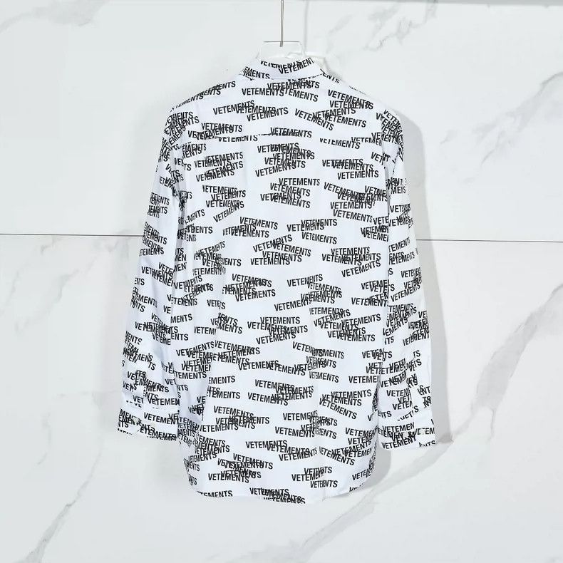 Vetements Vetements Gender-neutral All-over Print Casual Shirt Size US M / EU 48-50 / 2 - 4 Thumbnail