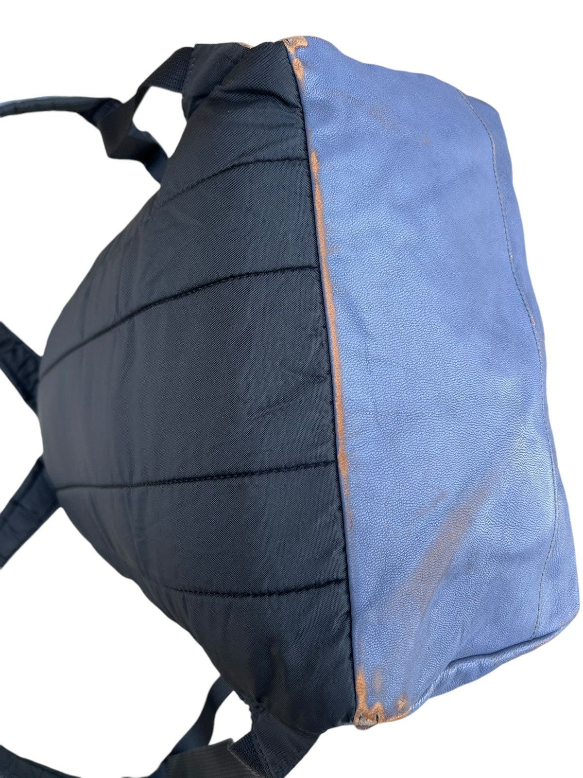 Leather And A Japan Distressed Patina Cowhide Leather Backpack Bag Size ONE SIZE - 17 Thumbnail