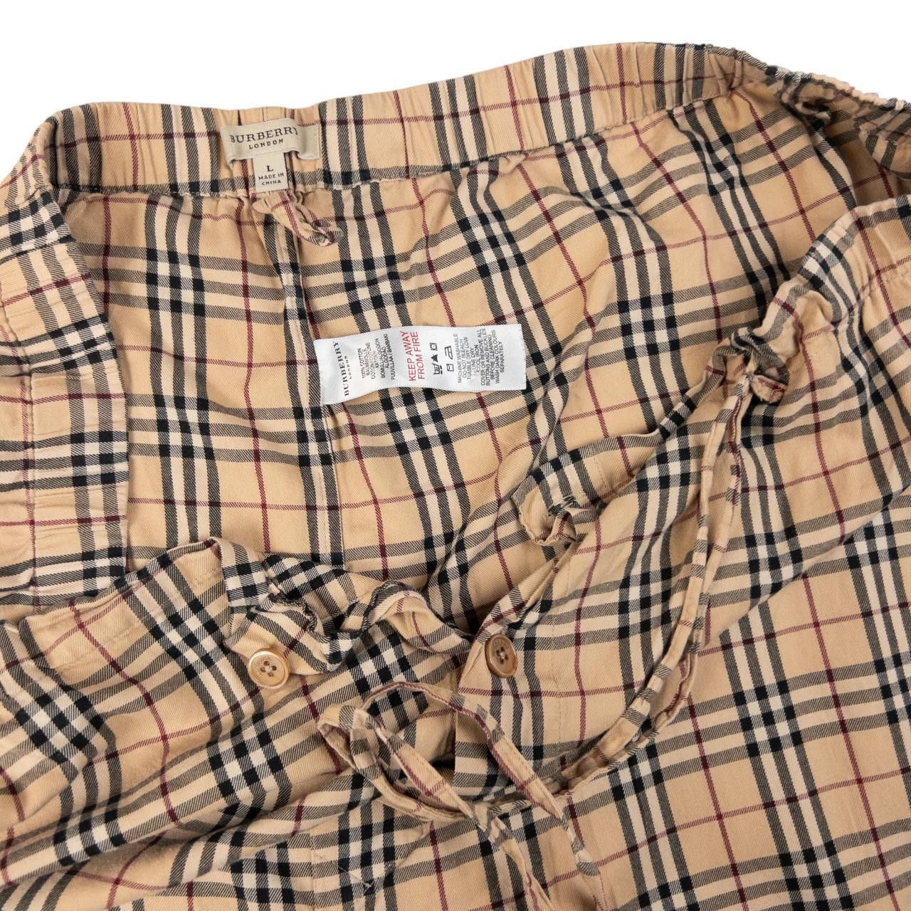 Burberry Vintage Burberry Nova Check Long Pyjama Set Size L Size ONE SIZE - 6 Thumbnail