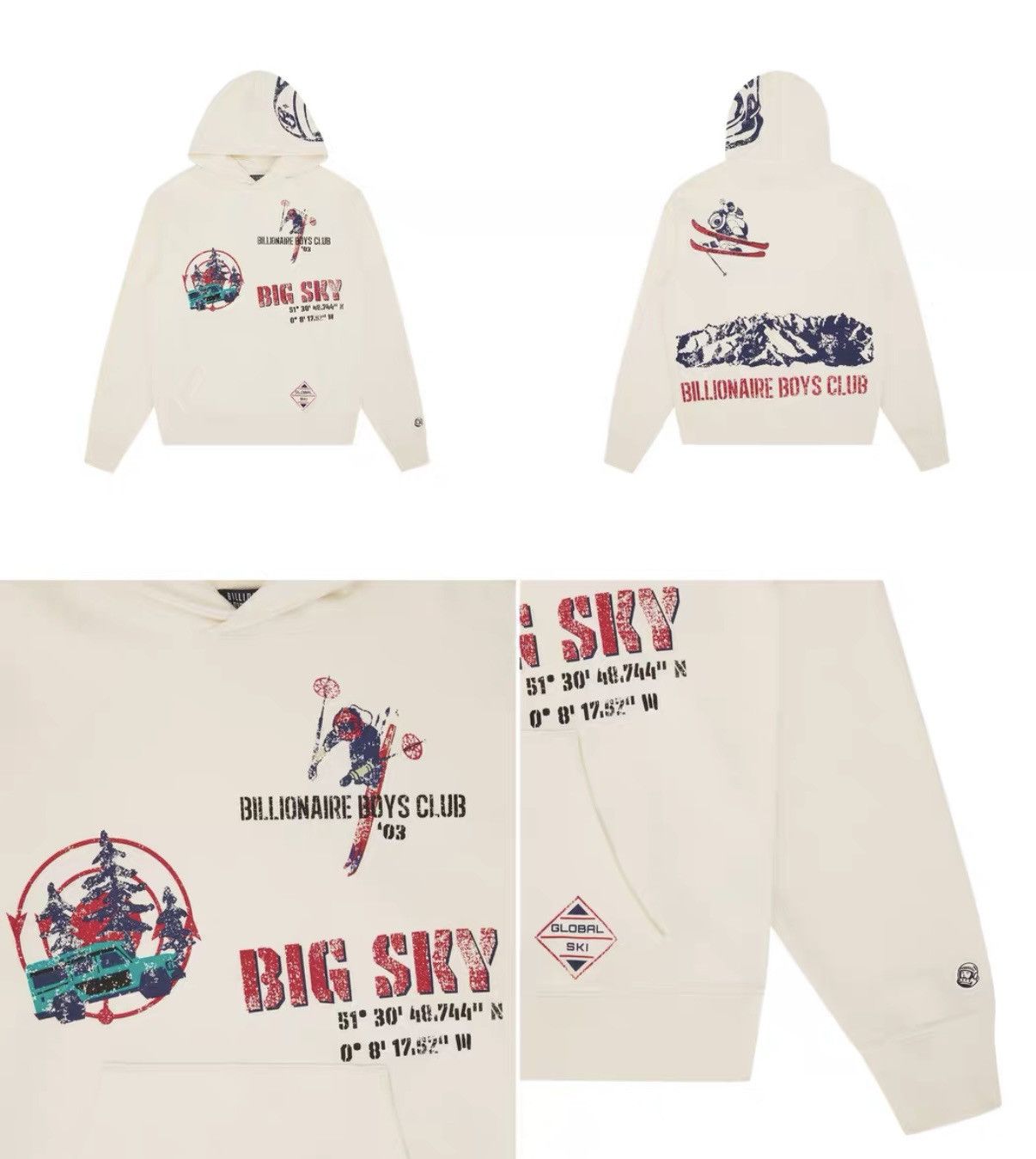 Billionaire Boys Club American Vintage Hoodie Billionaire Boys Club Size US L / EU 52-54 / 3 - 3 Thumbnail