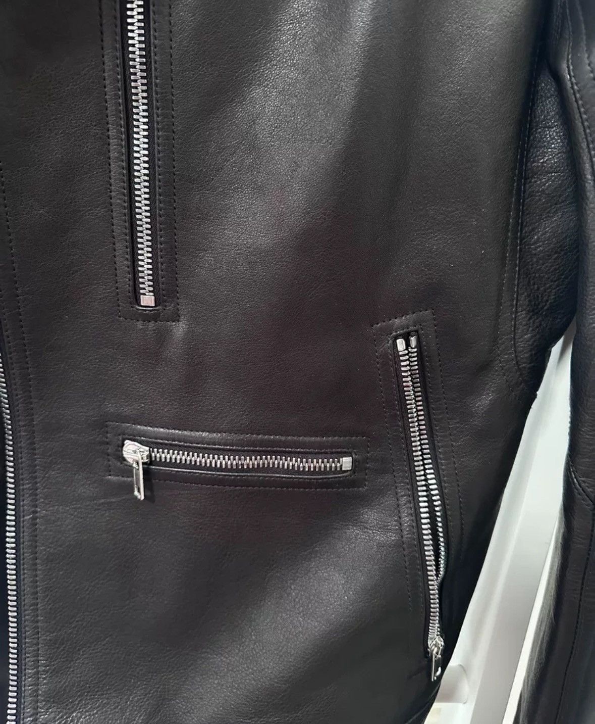 Rick Owens RICK OWENS five zipper short leather jacket Size US S / EU 44-46 / 1 - 4 Thumbnail