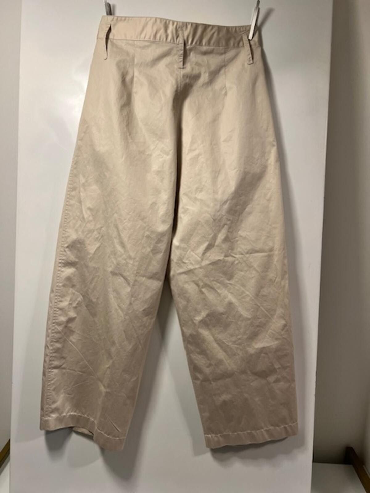 Zara ZARA Pleated Barrel Trousers Size 28" / US 6 / IT 42 - 4 Thumbnail