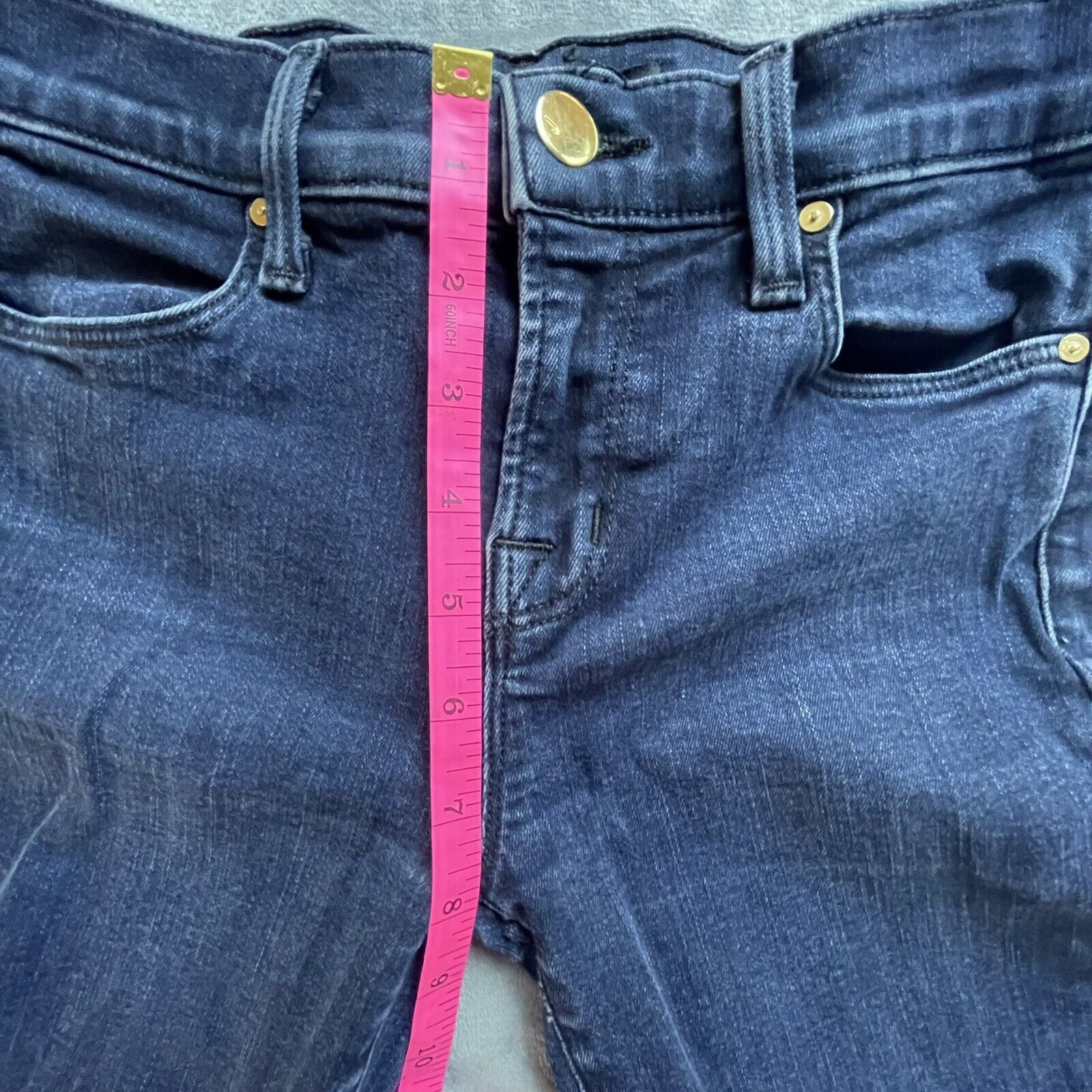 J Brand J Brand Jeans Womens 25 Cropped Skinny Blue Mercy Distressed Size 25" / US 0 / IT 36 - 6 Thumbnail