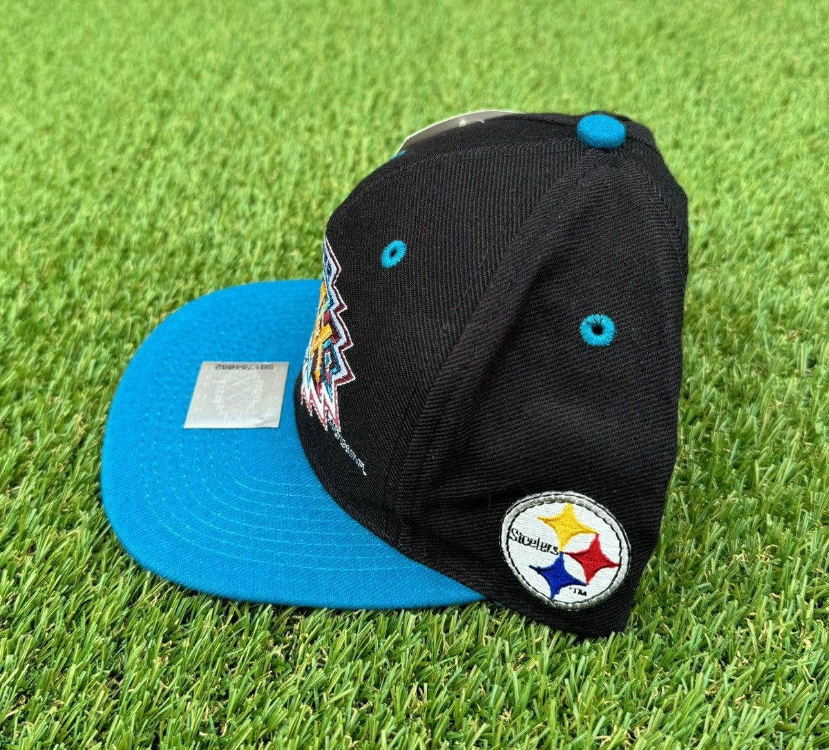 Logo 7 × Vintage Vintage 1996 NFL Super Bowl XXX Snapback Hat Size ONE SIZE - 3 Thumbnail