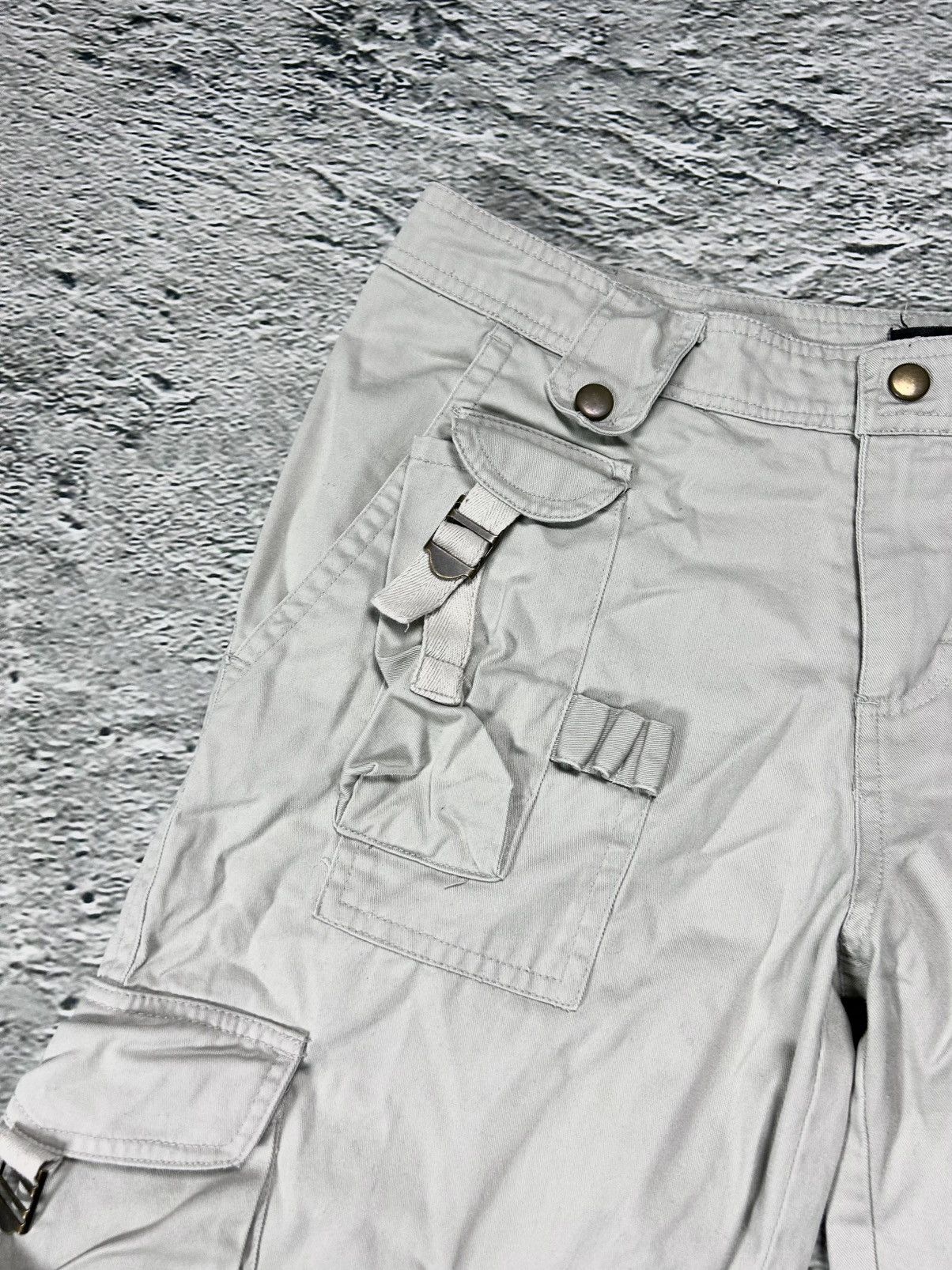Other Saix vintage cargo pants beige military flared Size US 32 / EU 48 - 3 Thumbnail