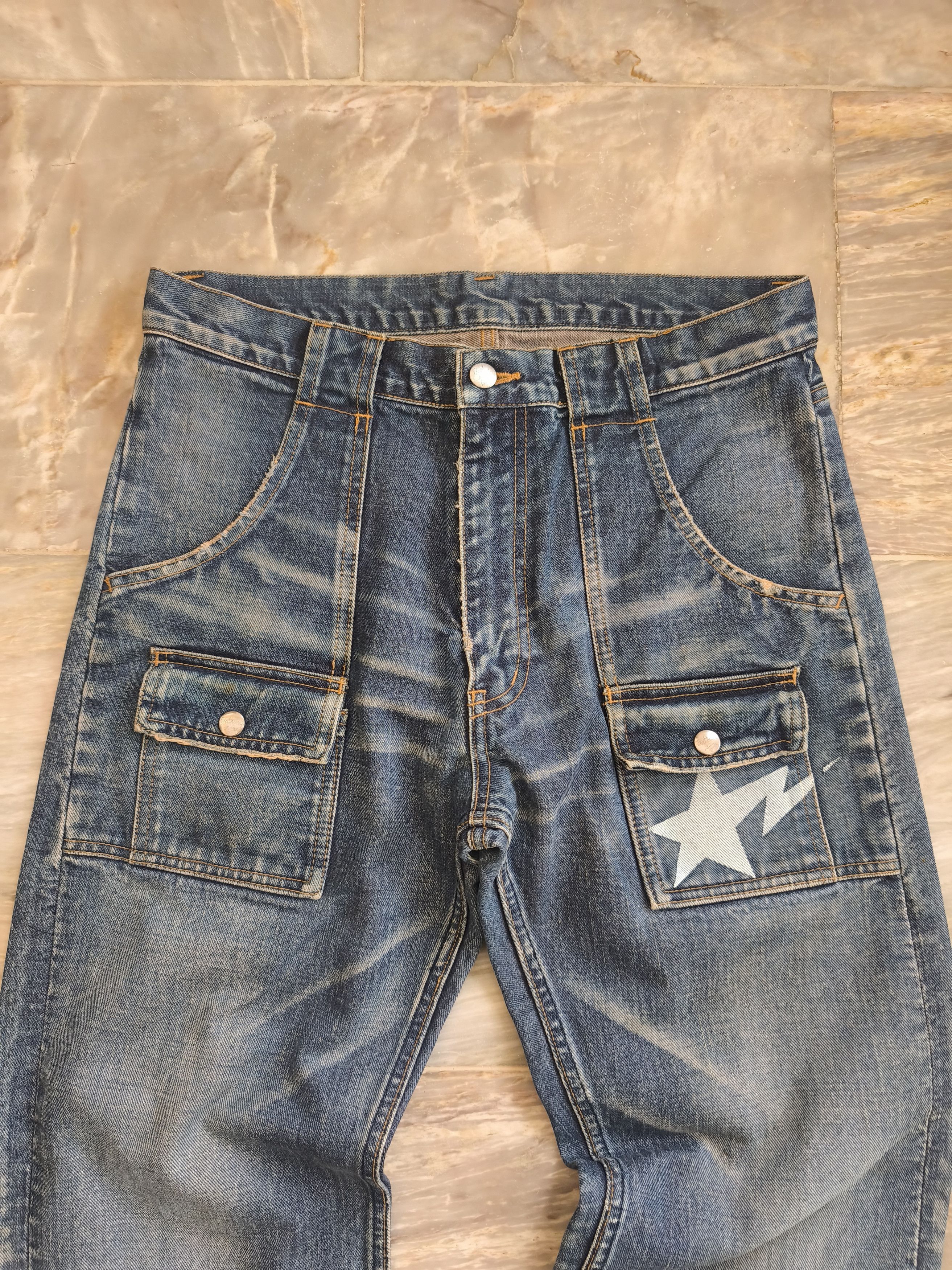 Bape OG Bapesta Denim Pants Selvedge Size US 32 / EU 48 - 2 Thumbnail