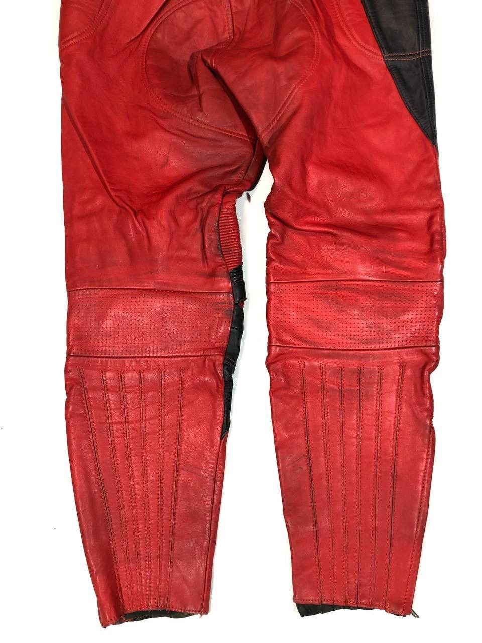 Genuine Leather Louis Vintage Leather Moto Biker Pants Size US 36 / EU 52 - 8 Thumbnail