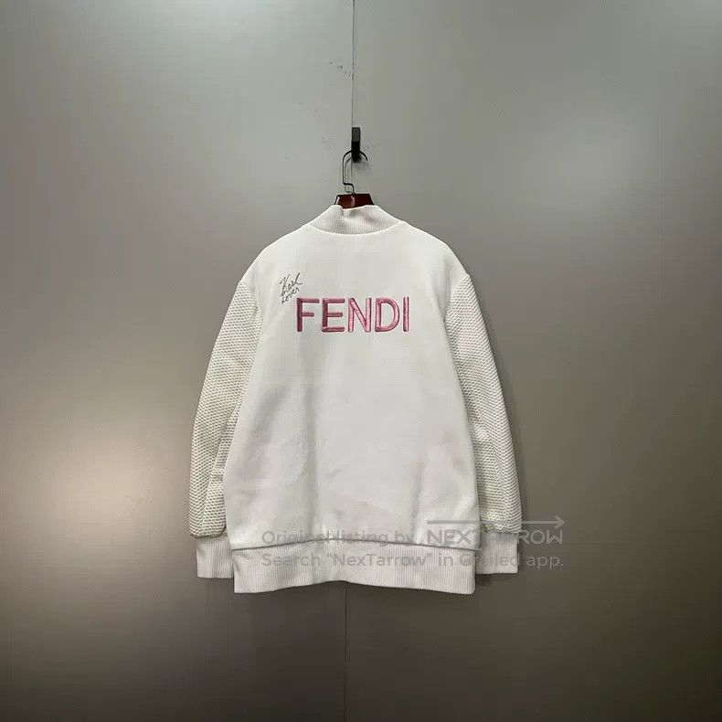Fendi Fendi Back Embroidered Logo Double-Checked Jacket Size XS / US 0-2 / IT 36-38 - 2 Thumbnail