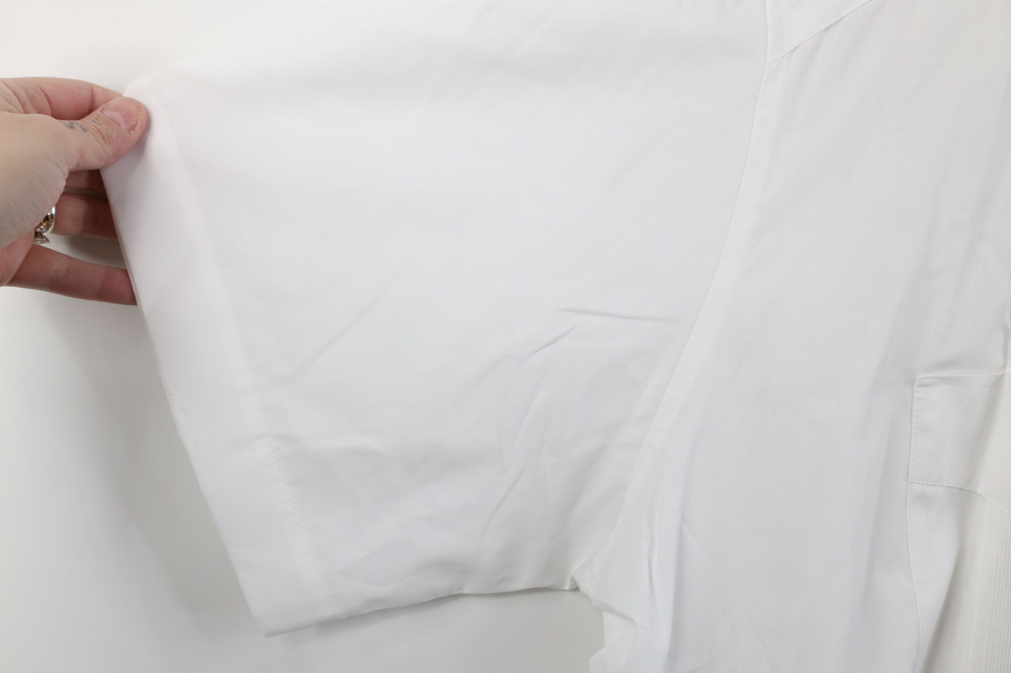 Vintage Deadstock Vintage 90s Rockabilly Wedding Button Shirt White Size US XL / EU 56 / 4 - 7 Thumbnail