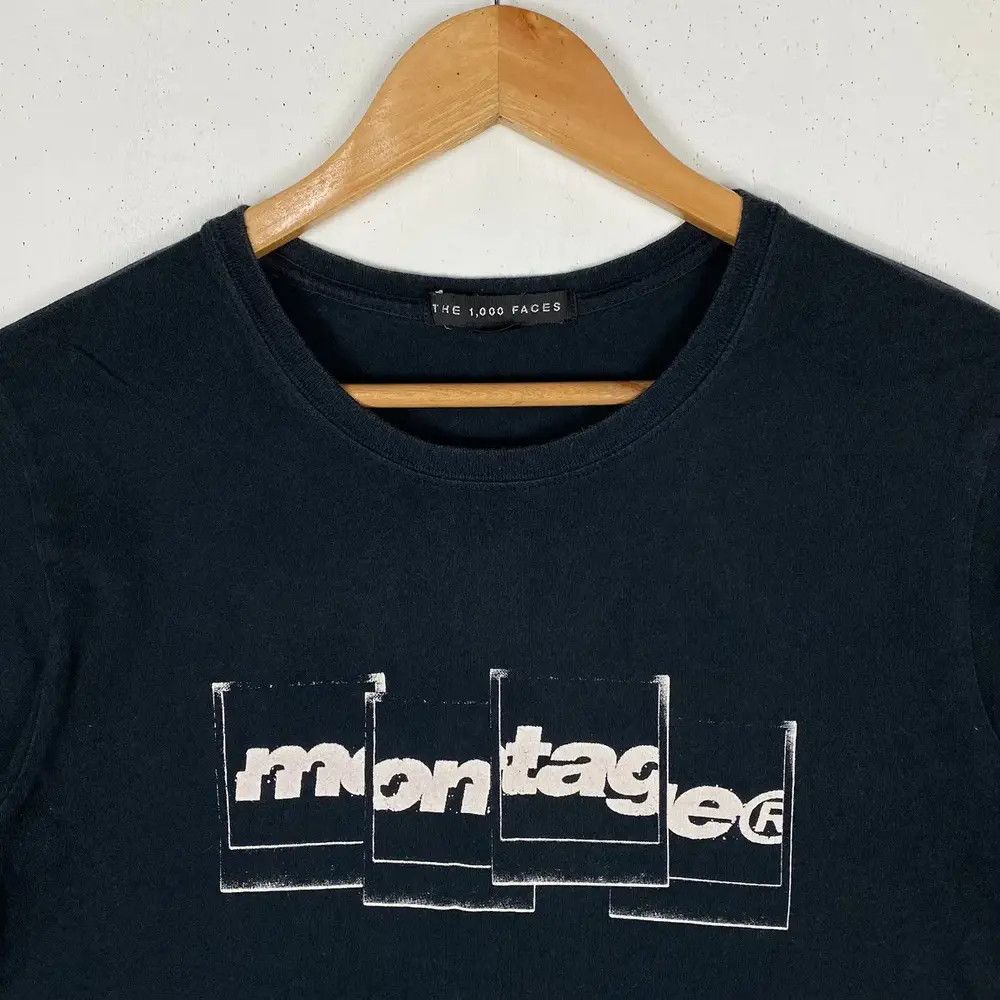 Japanese Brand MONTAGE THE 1000 FACES Graphic Streetwear Tee Size US S / EU 44-46 / 1 - 7 Thumbnail