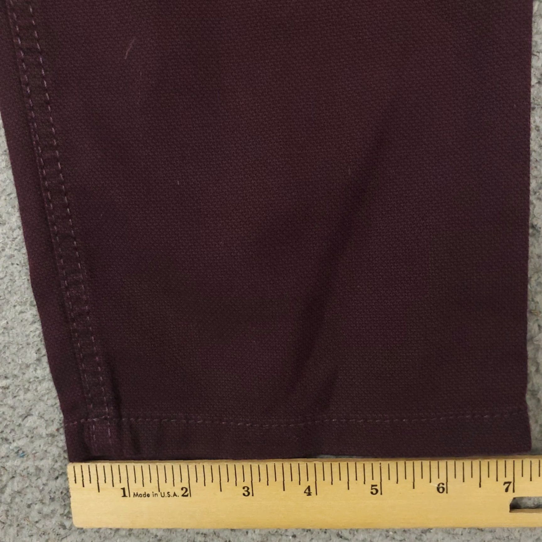BRAX Brax Jeans Mens 32x32 Denim Pants Burgundy Straight Leg Cooper Casual Size US 32 / EU 48 - 6 Thumbnail
