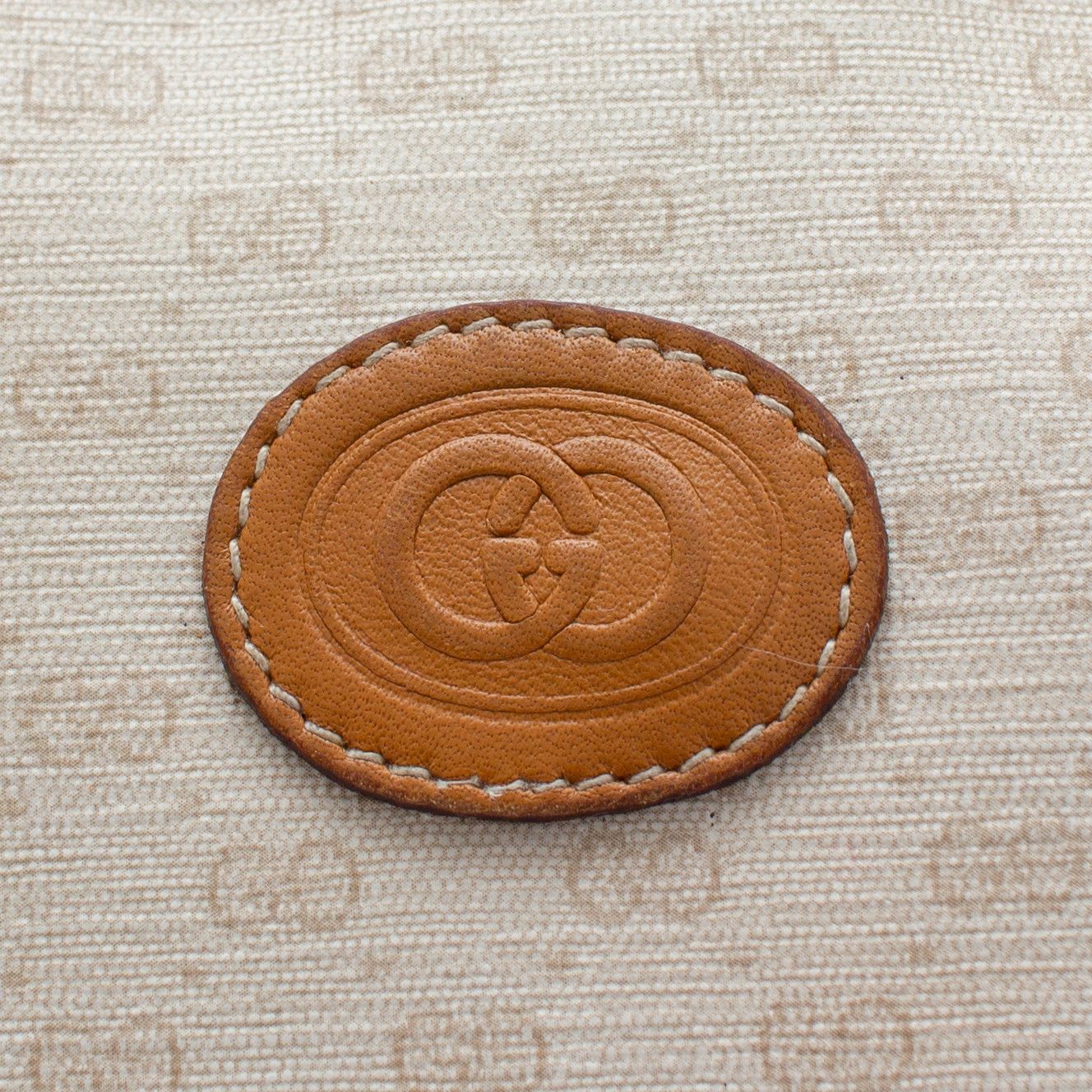 Gucci × Vintage GUCCI Vintage Shoulder/Crosbody Bag Beige Monogram Size ONE SIZE - 7 Thumbnail