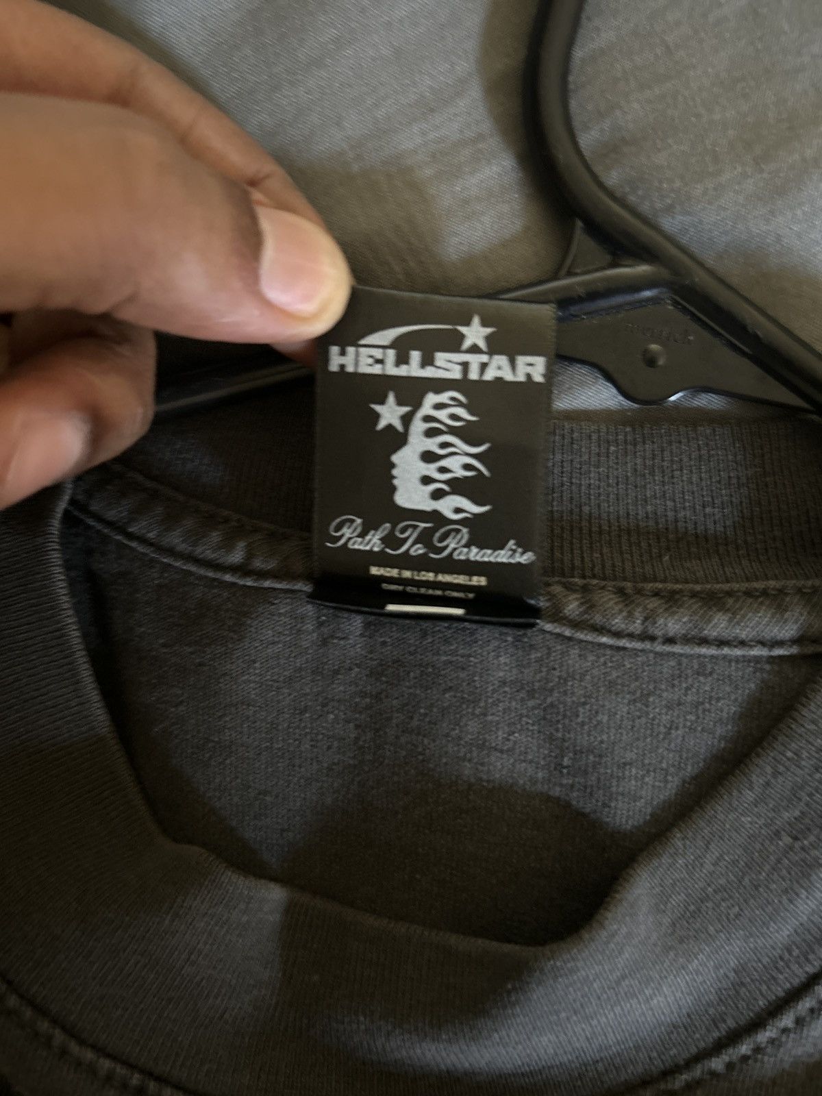 HELLSTAR Jesus emblem tee Size US S / EU 44-46 / 1 - 1 Thumbnail