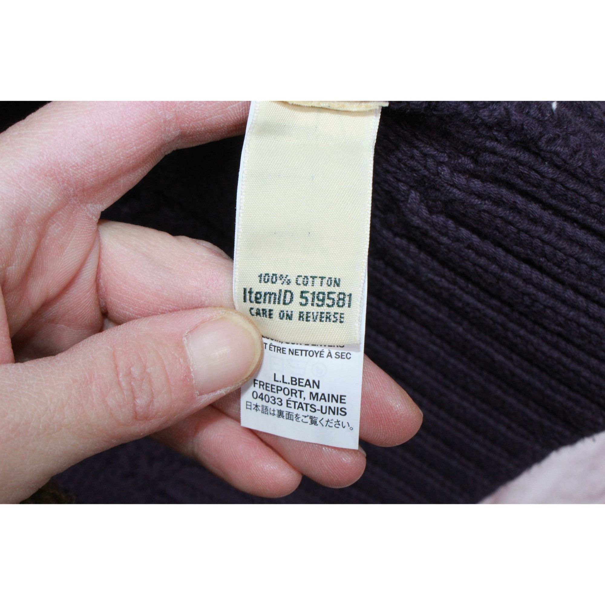 L.L. Bean LL Bean Double L Cable Sweater Button Front Cardigan \ Size XS / US 0-2 / IT 36-38 - 9 Thumbnail