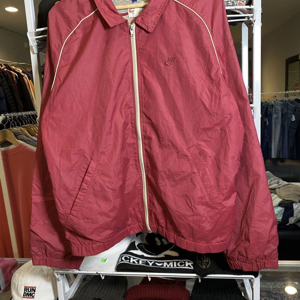 Nike 80s Vintage Nike Windbreaker Jacket Made In USA Size US M / EU 48-50 / 2 - 5 Thumbnail