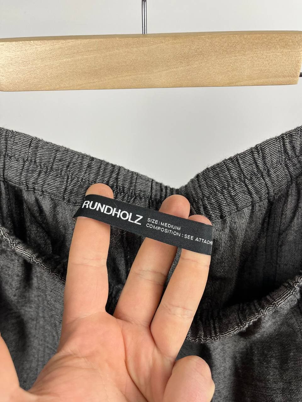 Rundholz Rundholz Wool/Cotton Trousers Pants Avant Garde Size 26" / US 2 / IT 38 - 8 Thumbnail