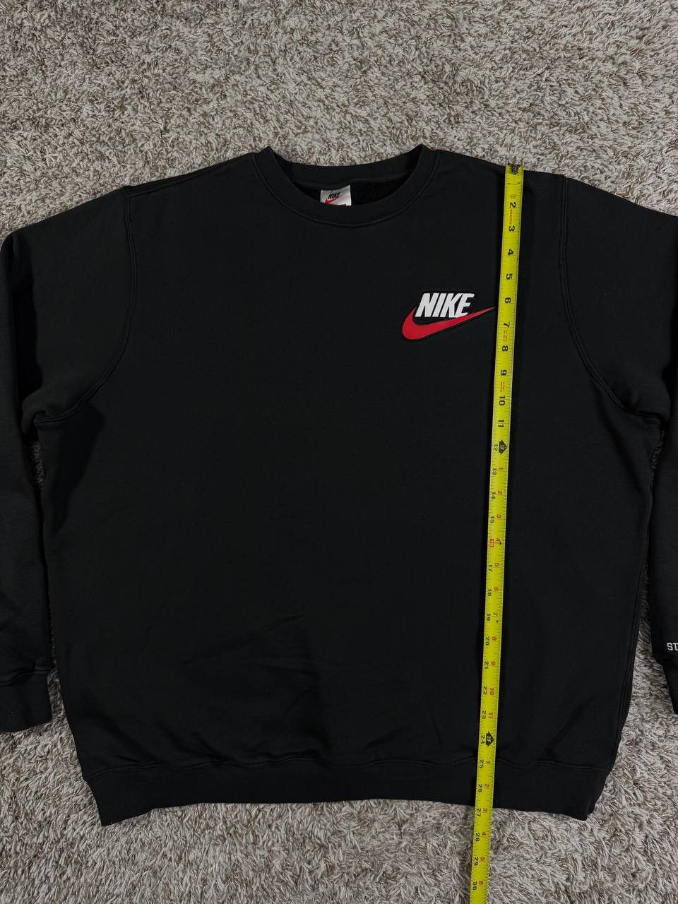 Nike x Supreme Crewneck Cotton Blend Sweatshirt