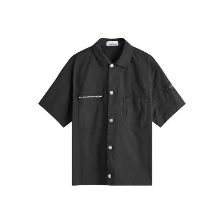 Stone Island Stone Island Classic Badge Short Sleeve Shirt Size US XXL / EU 58 / 5 - 1 Thumbnail