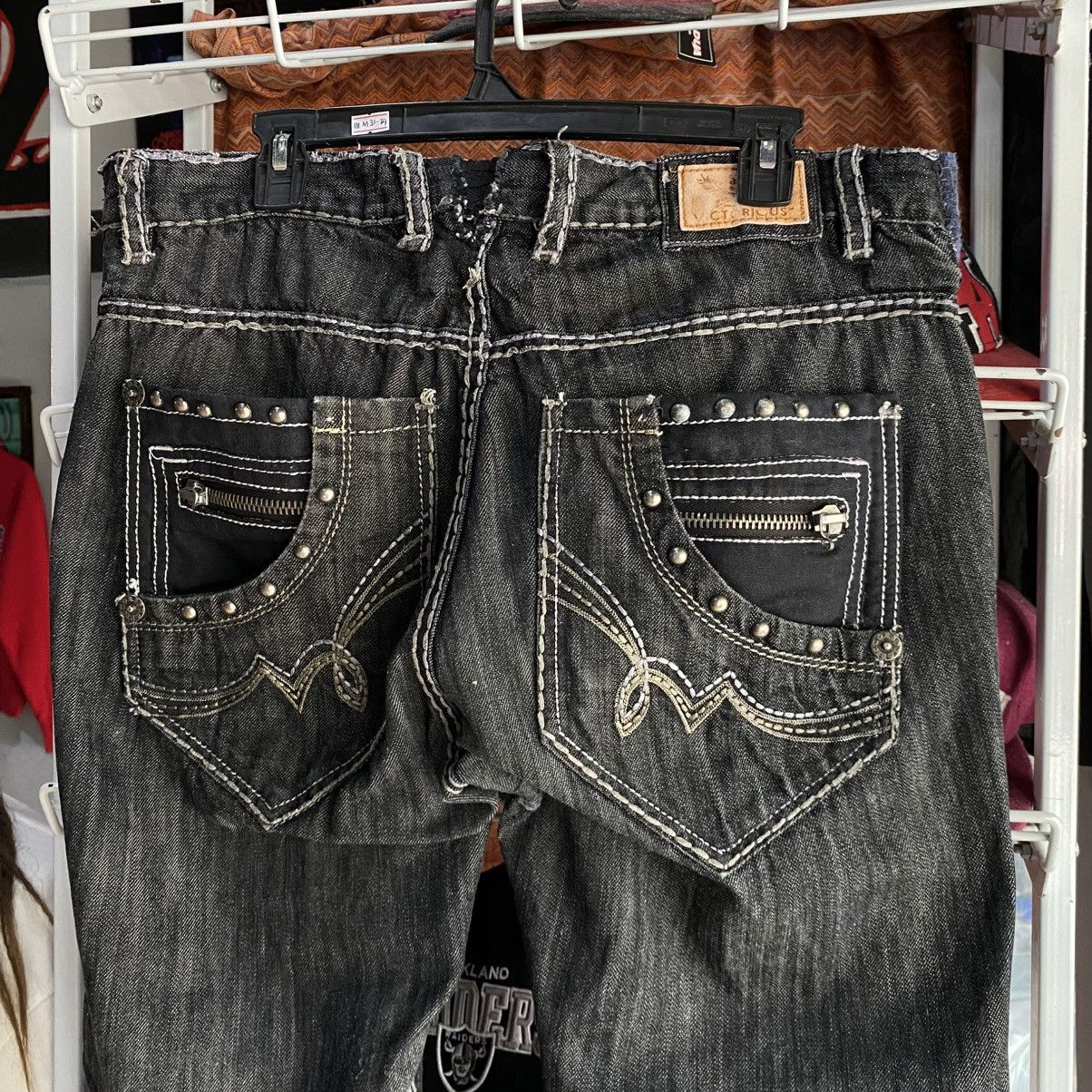 Japanese Brand Y2k Embroidered Denim Vintage Victorious Jeans Size US 38 / EU 54 - 12 Thumbnail