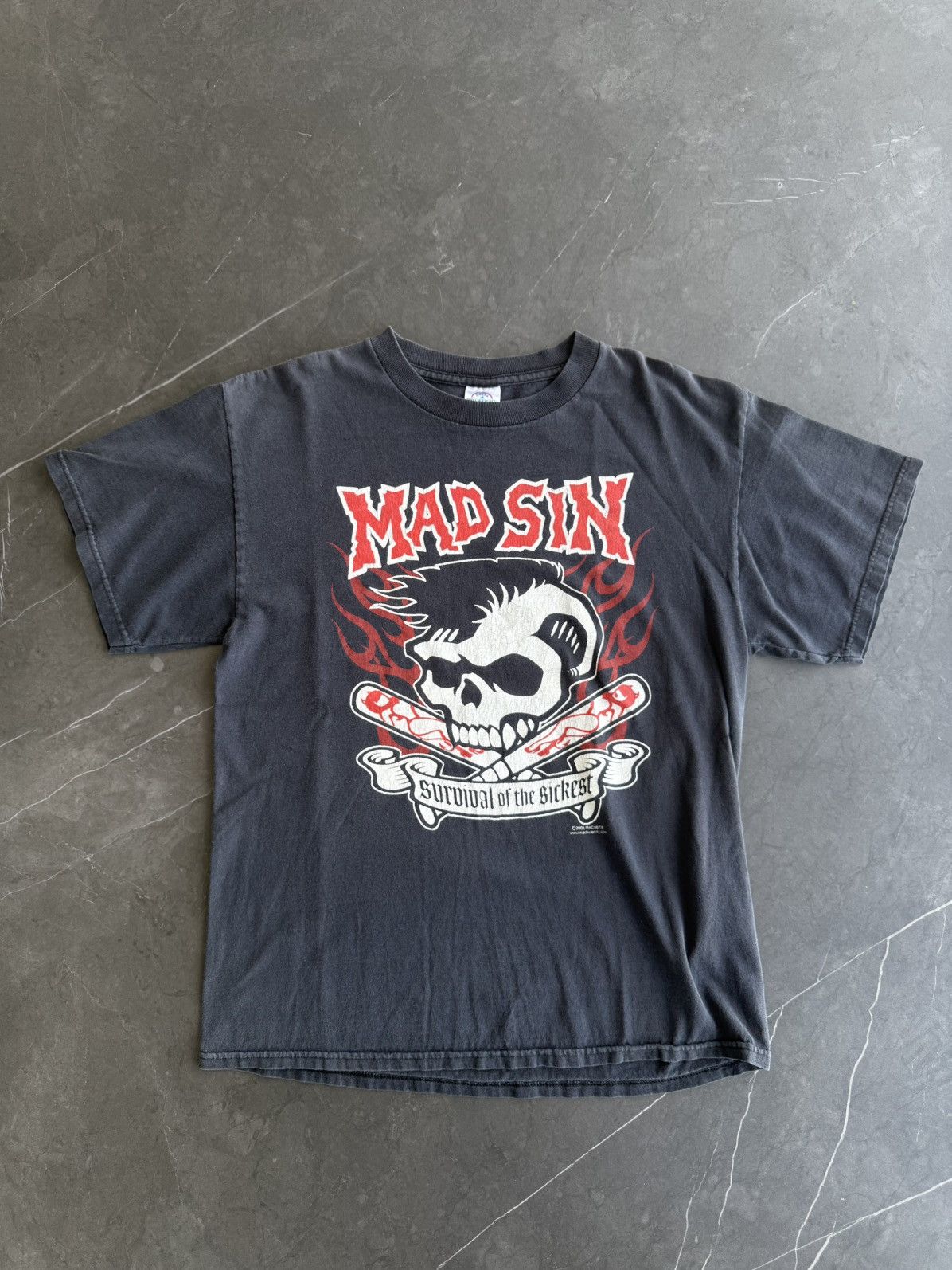 Vintage Vintage Mad Sin Tee Size US M / EU 48-50 / 2 - 1 Thumbnail