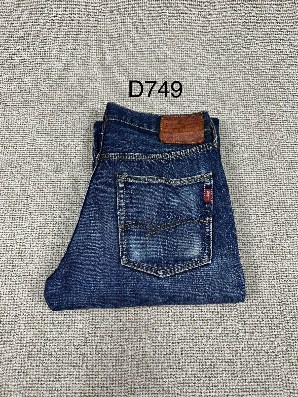 Studio D'Artisan High End Studio D’Artisan Selvedge Japan Denim 29x29 D749 Size US 29 - 17 Thumbnail