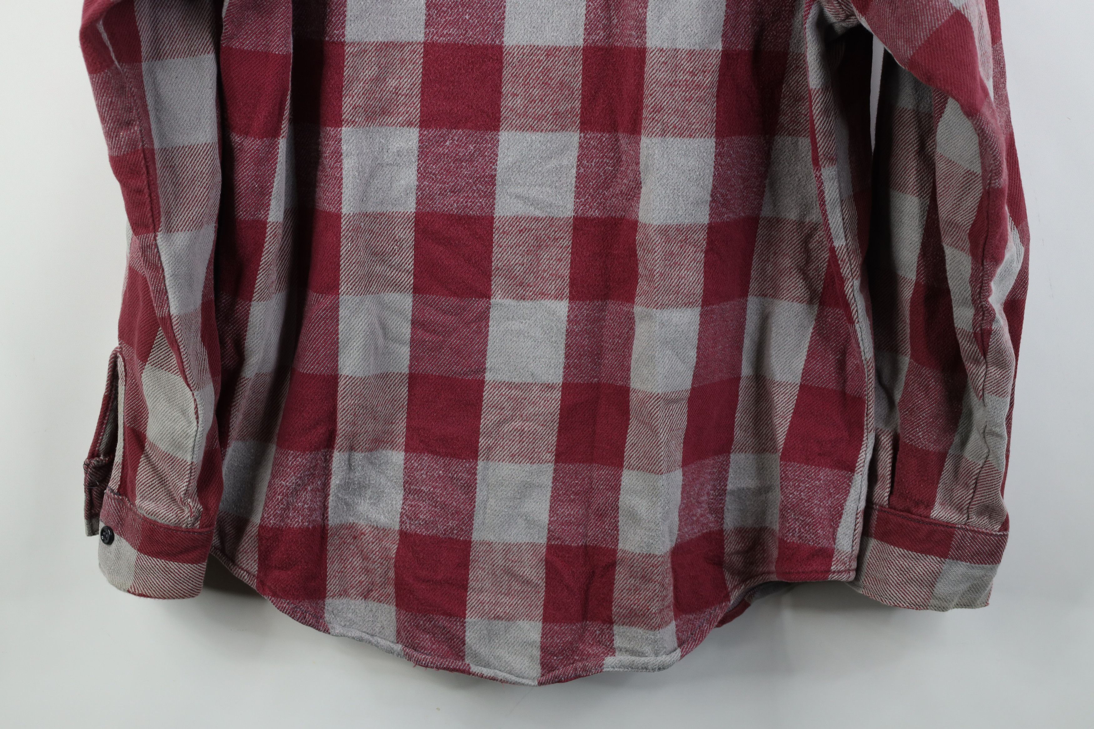 FiveBrother Vintage 70s Five Brother Flannel Button Shirt Plaid USA Size US M / EU 48-50 / 2 - 12 Thumbnail