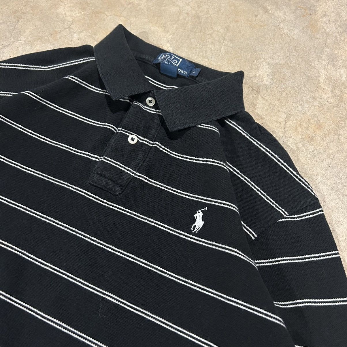 Polo Ralph Lauren Essential Vintage Y2K Polo Ralph Lauren Striped Rugby Shirt Size US L / EU 52-54 / 3 - 3 Thumbnail