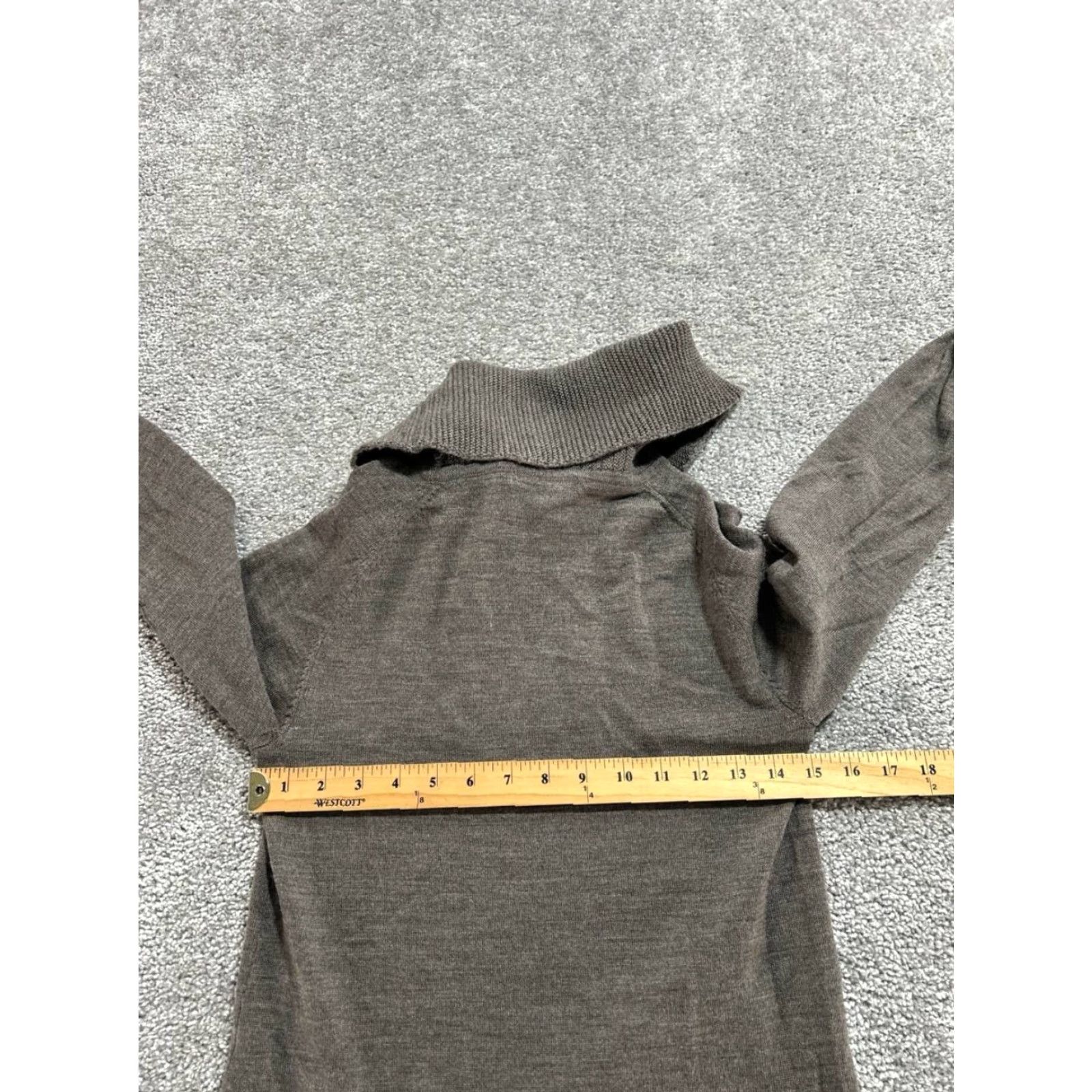 Smartwool SmartWool Sweater Dress Womens Small Brown Merino Wool Knit Turtleneck Pullover Size S / US 4 / IT 40 - 6 Thumbnail
