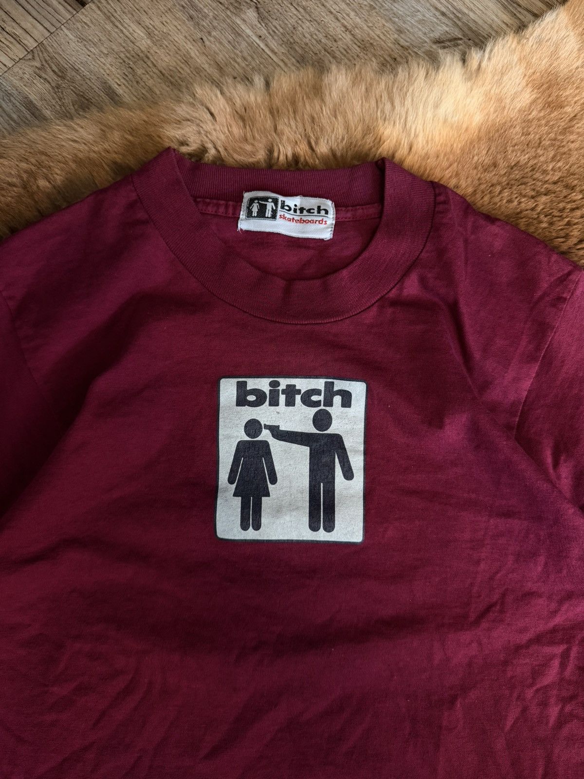 Other Vintage 90s single stitch Bitch skateboards tee Size US XS / EU 42 / 0 - 2 Thumbnail