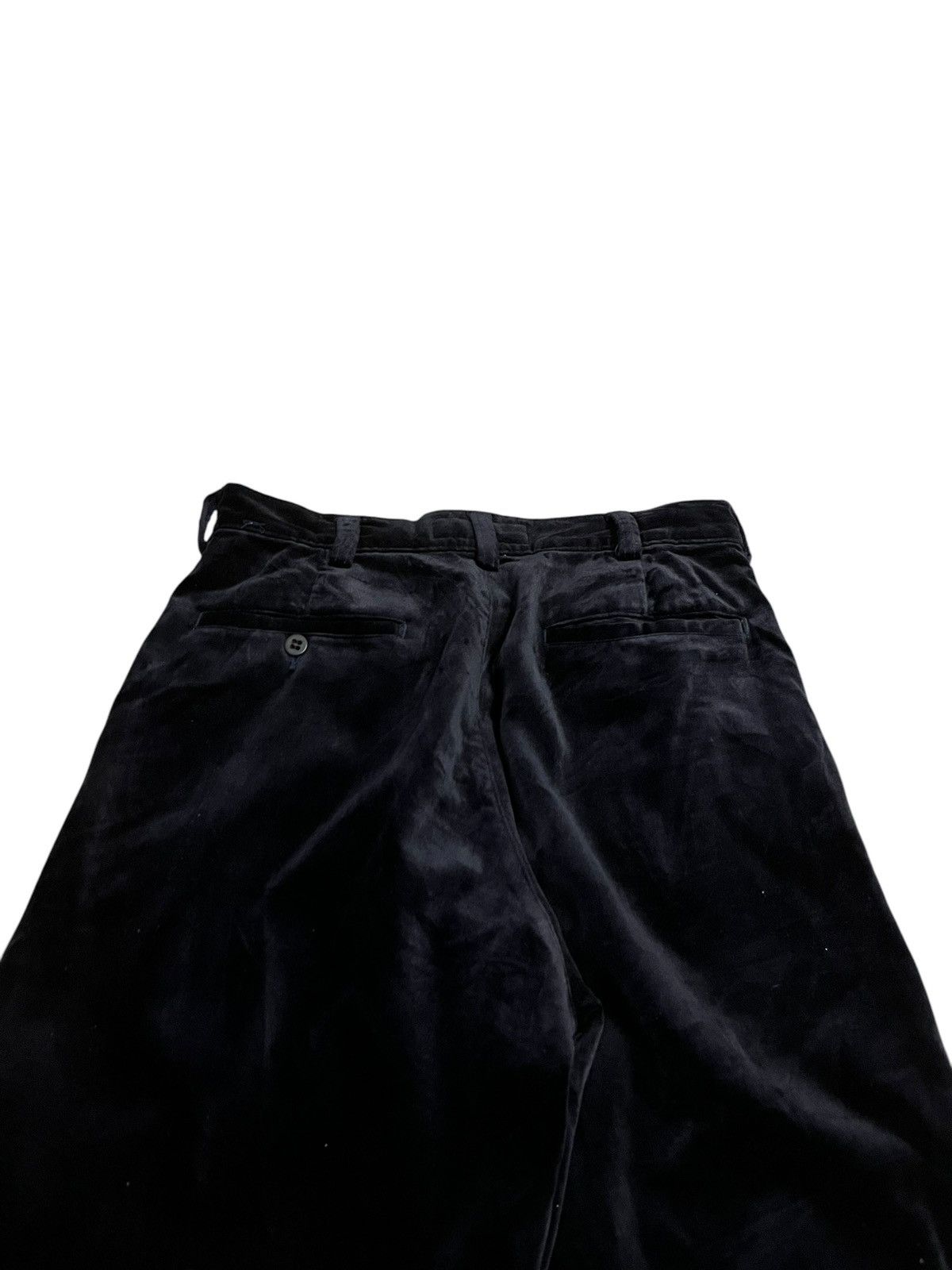 Japanese Brand × Johnbull John Bull Black Velvet Rayon Cotton Pants size 28 x 30 inche Size US 28 / EU 44 - 7 Thumbnail