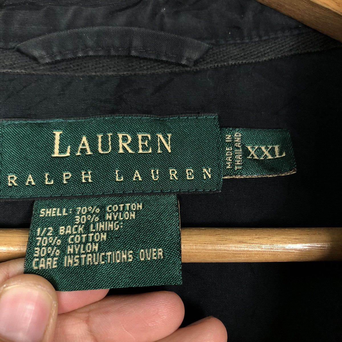 Polo Ralph Lauren 🔥Vintage Bomber Jacket Ralph Lauren Green Label Size US XXL / EU 58 / 5 - 18 Thumbnail