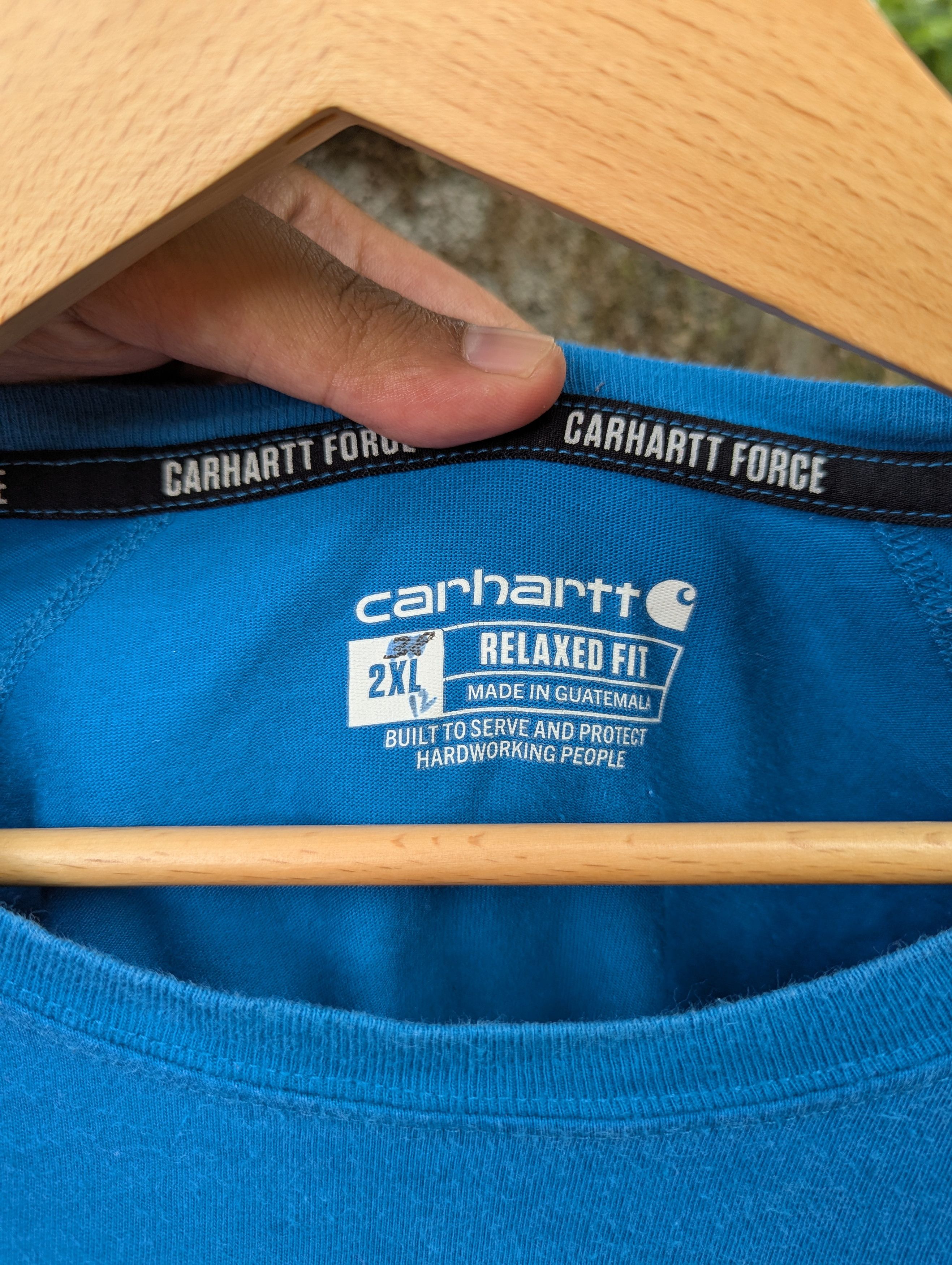 Carhartt Thrashed Carhartt Sunfaded Tshirt Size US XXL / EU 58 / 5 - 4 Thumbnail