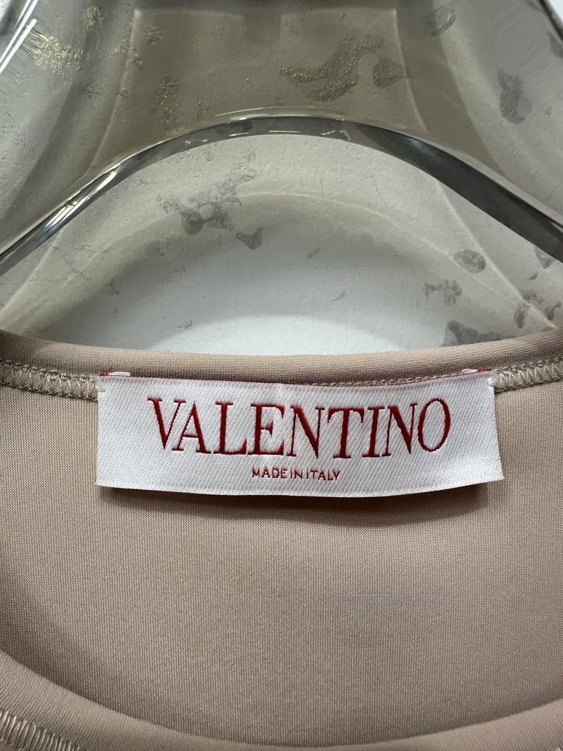 Valentino Valentino Color-blocked white off-the-shoulder shirt Size XS / US 0-2 / IT 36-38 - 3 Thumbnail