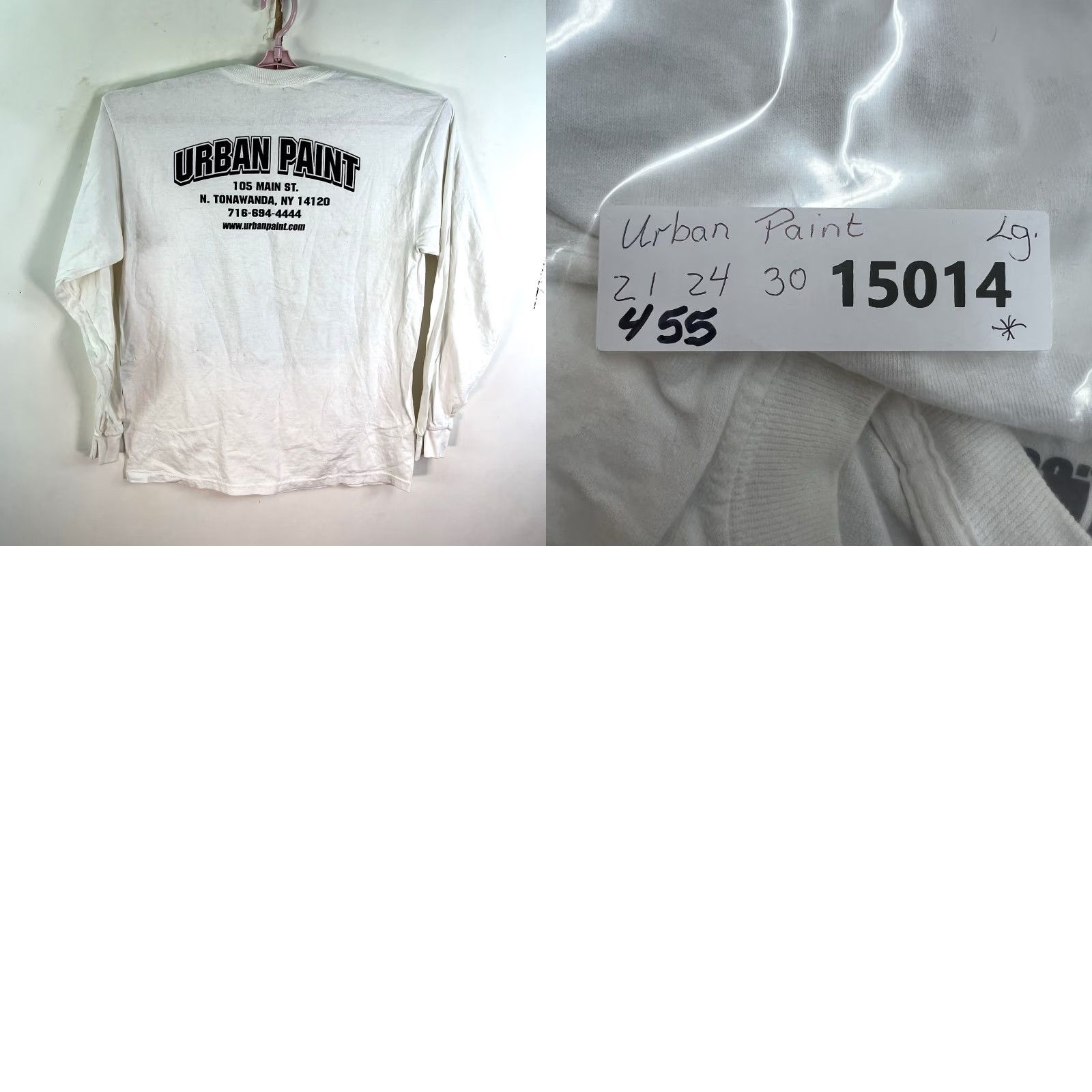 Gildan VINTAGE Gildan Ultra Cotton T-Shirt Cars 2003 Long Sleeve Mens L White 42in Chest Graphic Print Vintage 2003 Cars Theme Mens Size US L / EU 52-54 / 3 - 8 Thumbnail