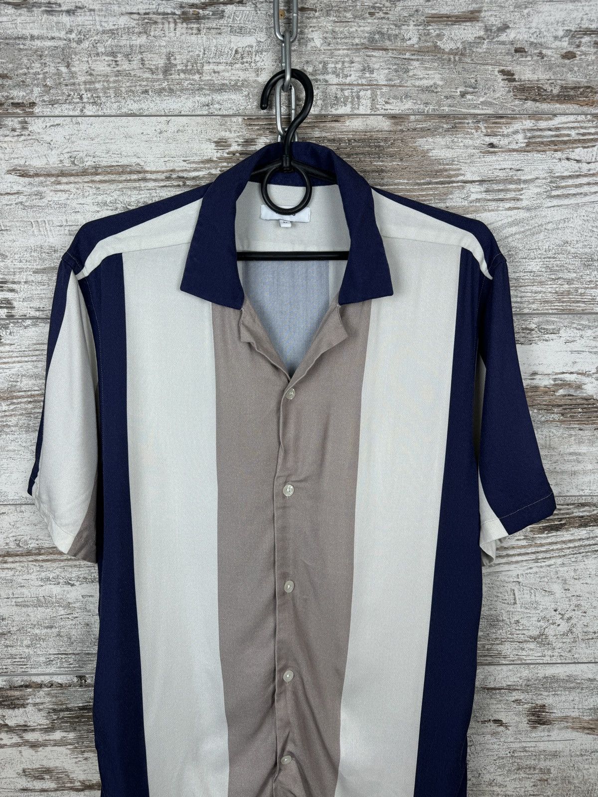 Japanese Brand Mens Reiss shirts button up luxury crazy Hawaiian viscose Size US M / EU 48-50 / 2 - 2 Thumbnail