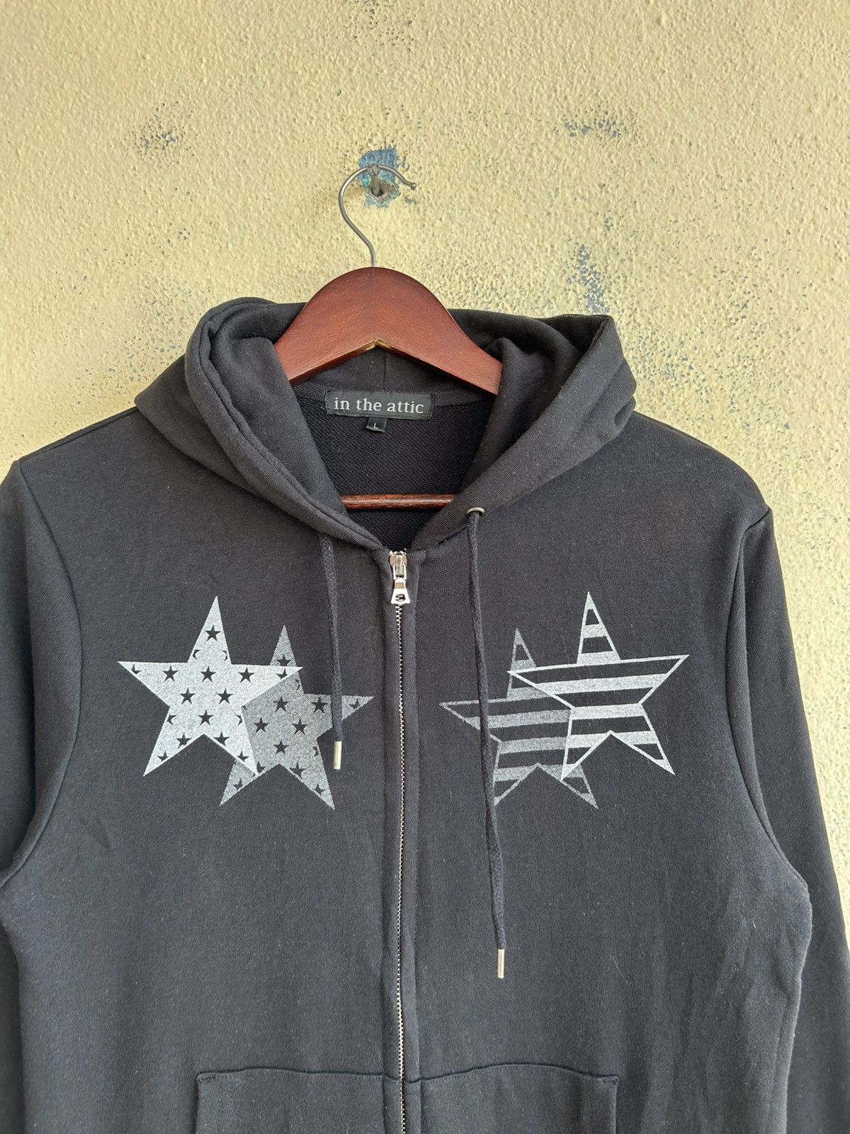 In The Attic Rockstar Mickey Rhinestone Style Graphic Zip Up Hoodie Size US XS / EU 42 / 0 - 4 Thumbnail