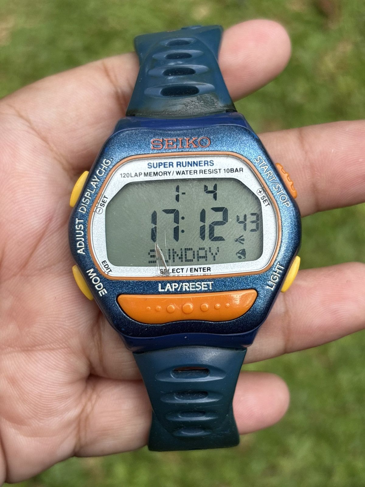 Seiko SEIKO PROSPEX SUPER RUNNER DIGITAL WATCH VINTAGE Size ONE SIZE - 2 Thumbnail