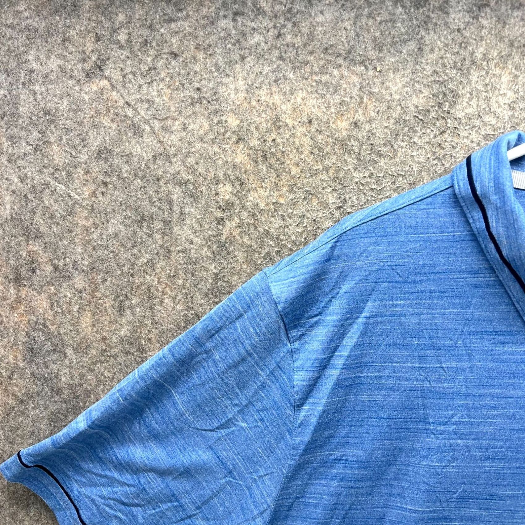 Puma PUMA Polo Shirt Mens XXL Blue Preppy Golf Cloudspun Knit Polo Shirt Size US XXL / EU 58 / 5 - 2 Thumbnail