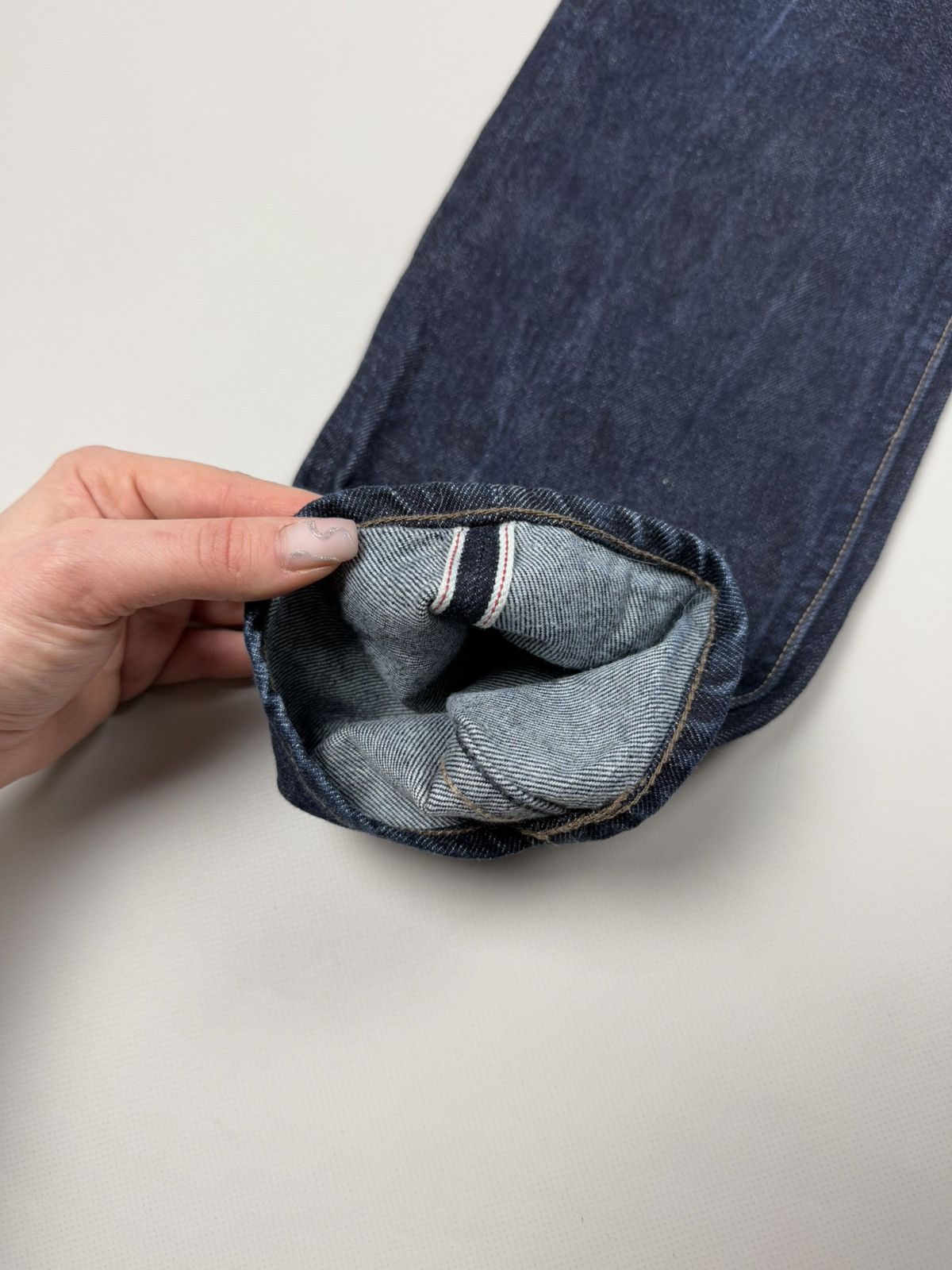 Allsaints × Japanese Brand Allsaints Clift Cigarette Selvedge Denim Skinny Fit Jeans Size US 33 - 9 Thumbnail