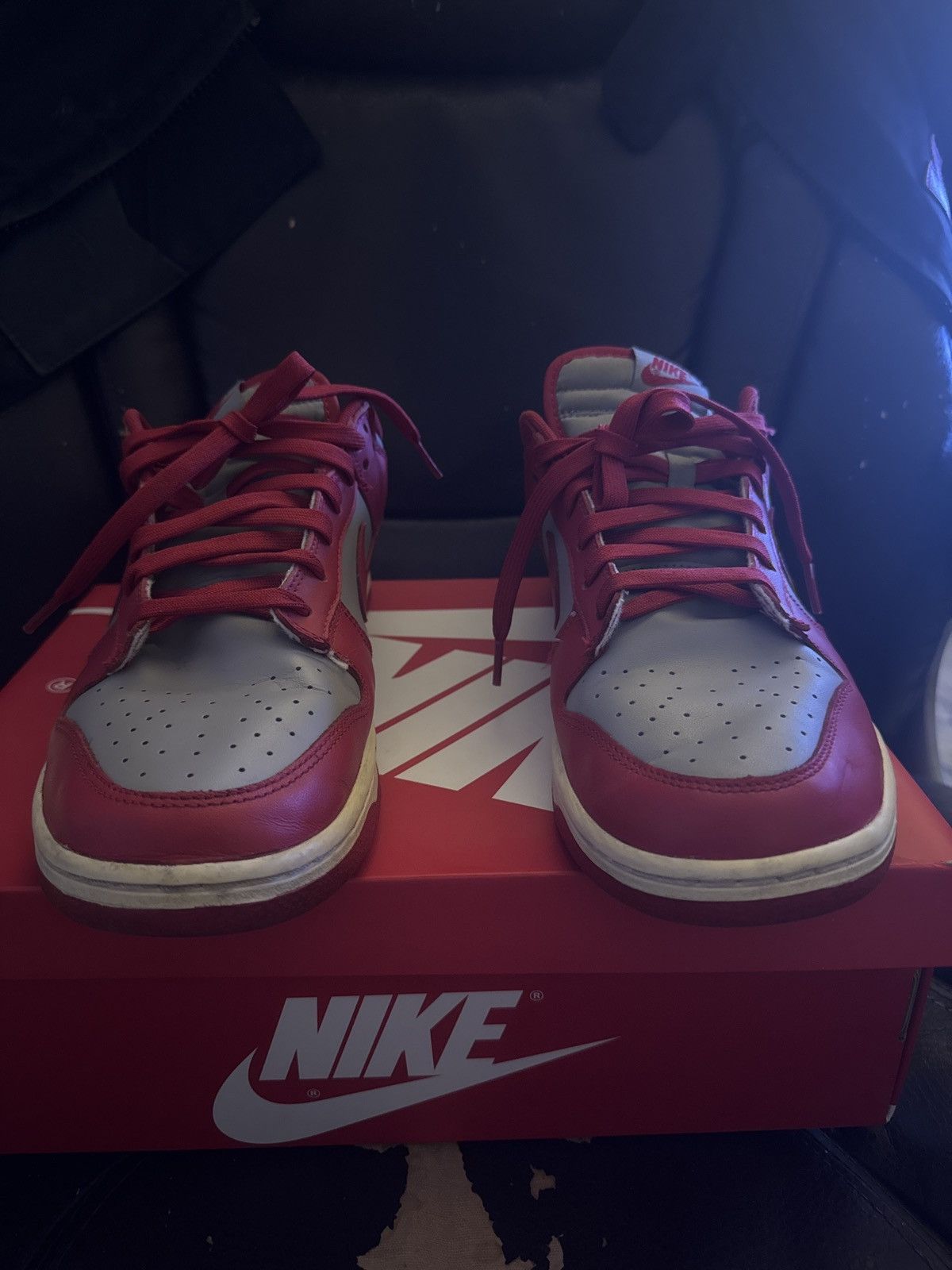 Nike Nike Dunk Low “UNLV” Size US 11 / EU 44 - 4 Thumbnail