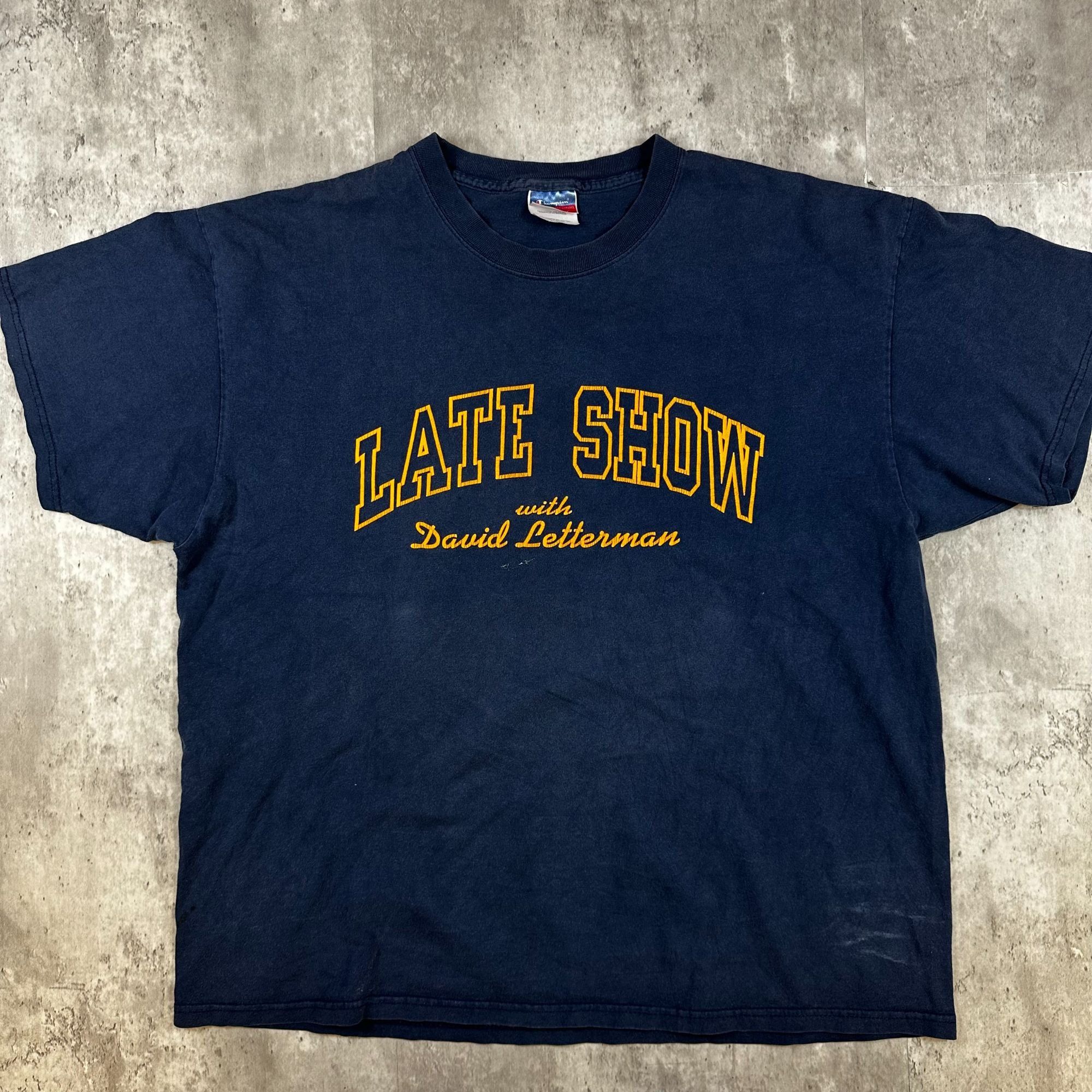 Champion Vintage Champion Late Show With David Letterman T-Shirt XL N Size US XL / EU 56 / 4 - 1 Thumbnail
