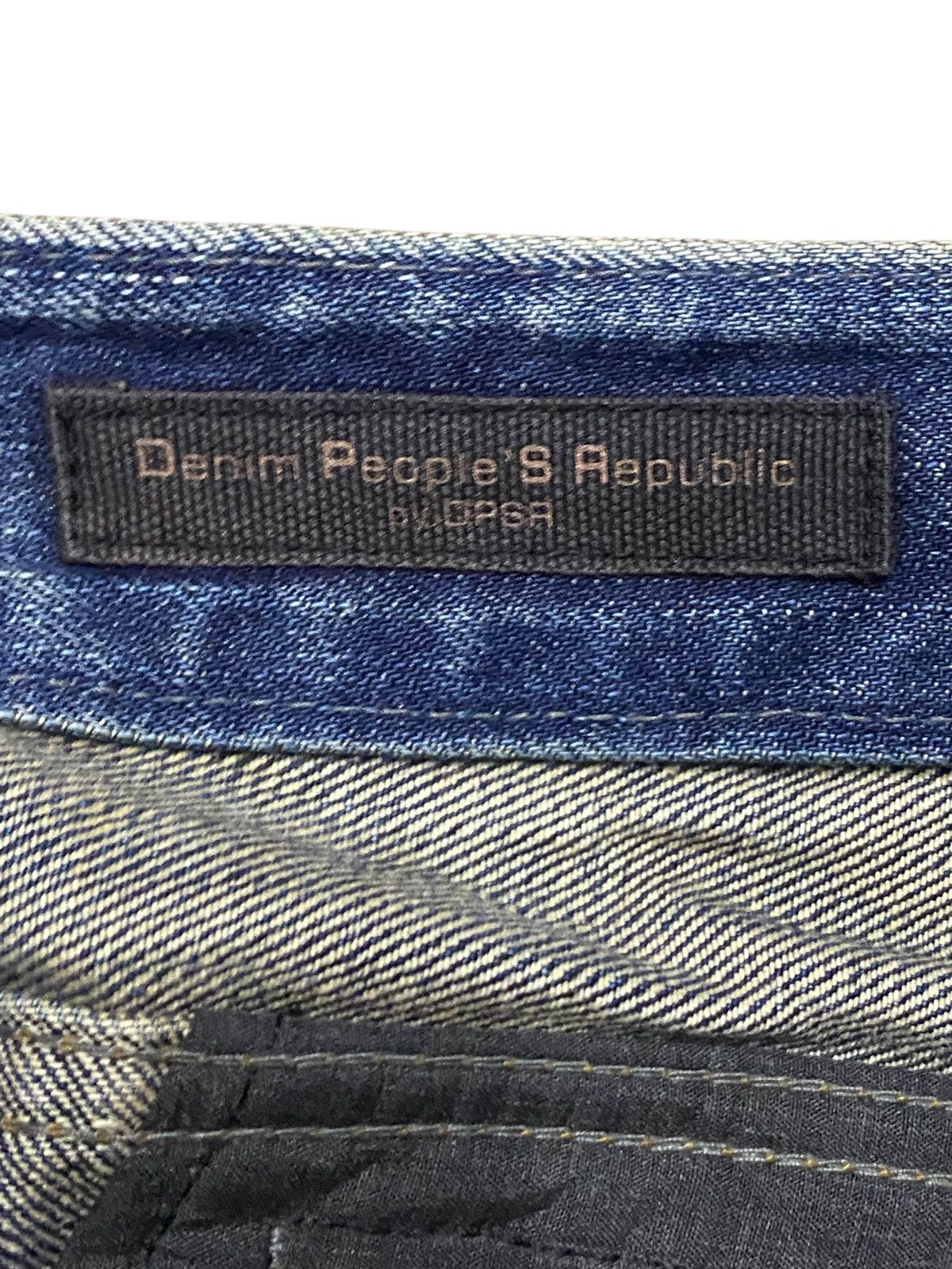 POST ARCHIVE FACTION (PAF) Denim People Republic Distressed Blue Black Size US 33 - 18 Thumbnail