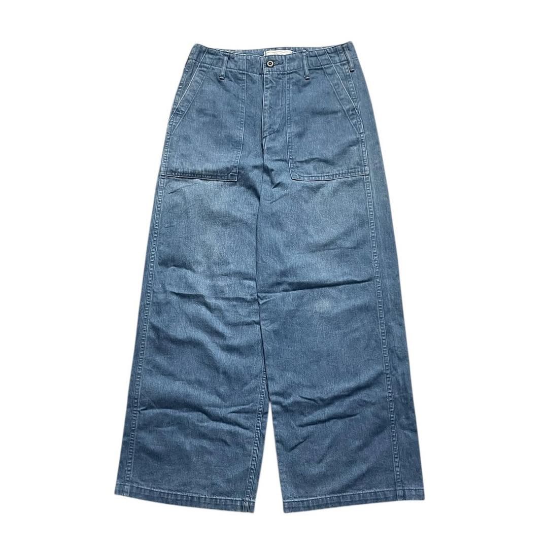 Japan Blue URVIN Japan Blue Wide Fatigue Baker Pants Size US 30 / EU 46 - 1 Thumbnail