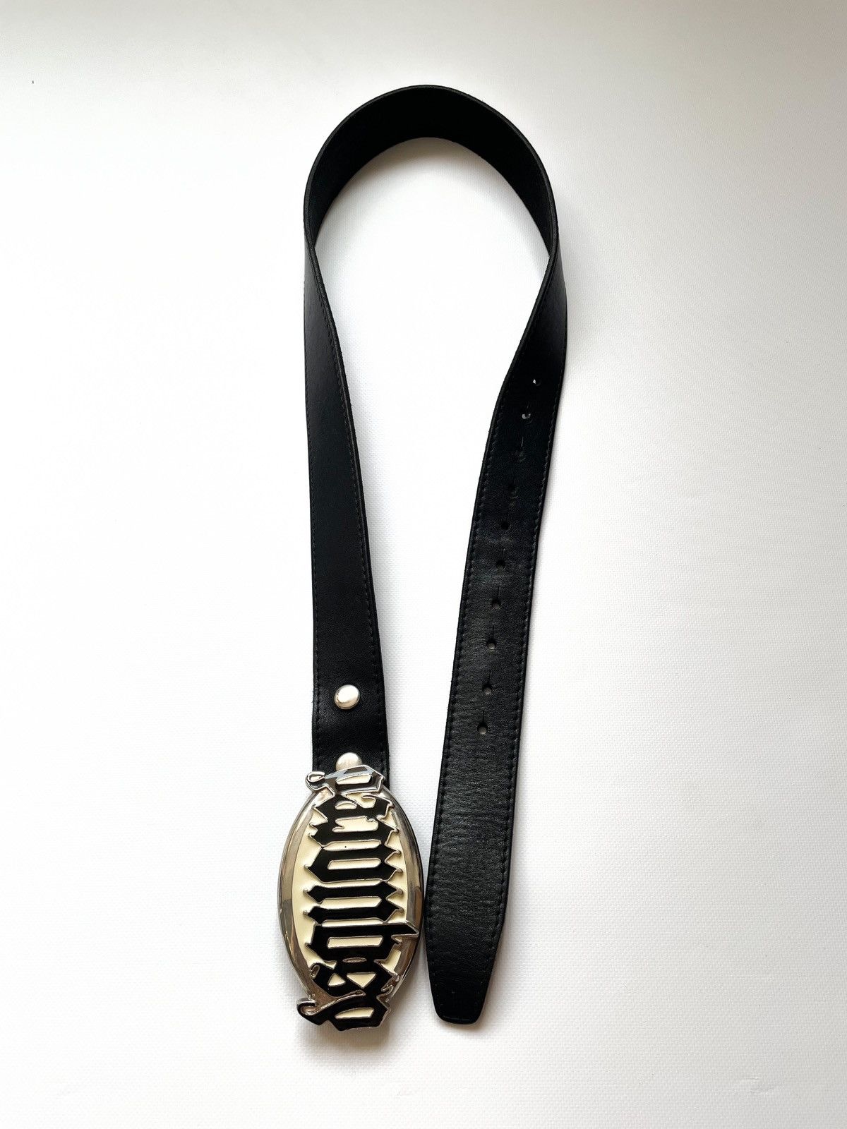 Dsquared2 × Japanese Brand Dsquared belt avantgarde buckle logo Gothic Spell out Size ONE SIZE - 4 Thumbnail