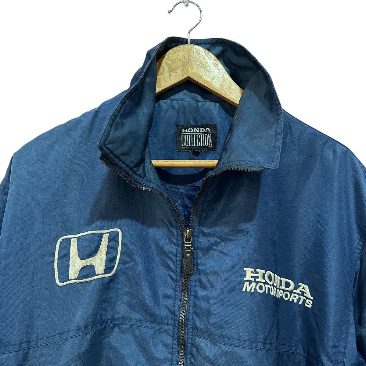 Honda VINTAGE HONDA MOTORSPORTS TRACK JACKET RACING EMBROIDERED Size US L / EU 52-54 / 3 - 3 Thumbnail