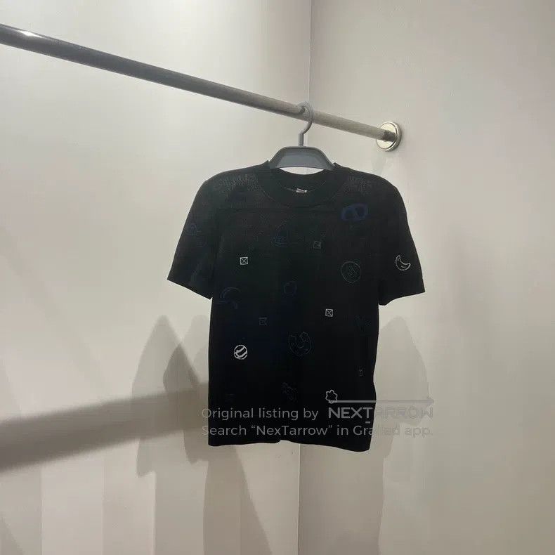 Hermes Hermes 25SS Full Print Jacquard Short Sleeve Size XS / US 0-2 / IT 36-38 - 1 Thumbnail