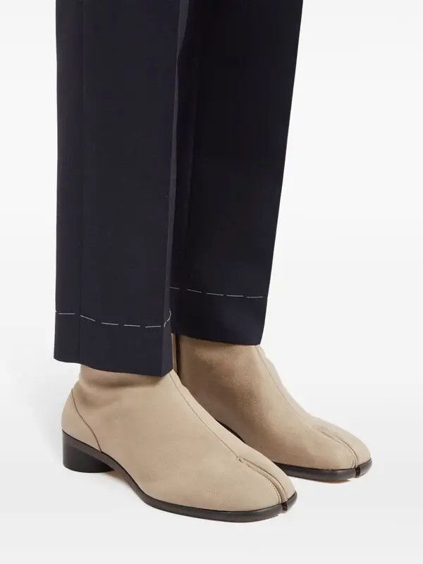 Maison Margiela o1w1db10825 Tabi Ankle Boots in Beige Size US 9 / EU 42 - 5 Thumbnail