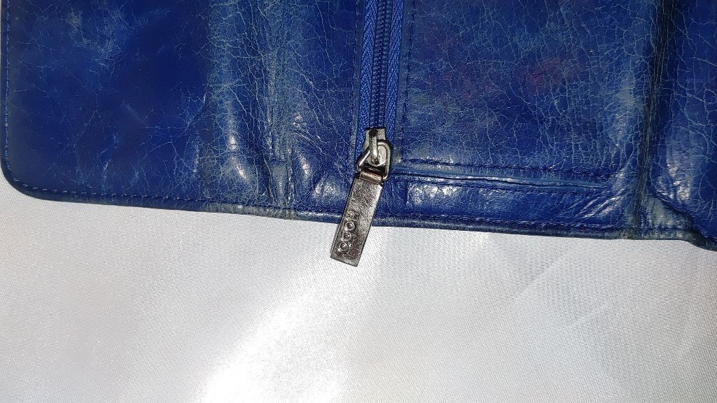 Hobo HOBO International Jill Distressed Leather Trifold Wallet Size ONE SIZE - 5 Thumbnail